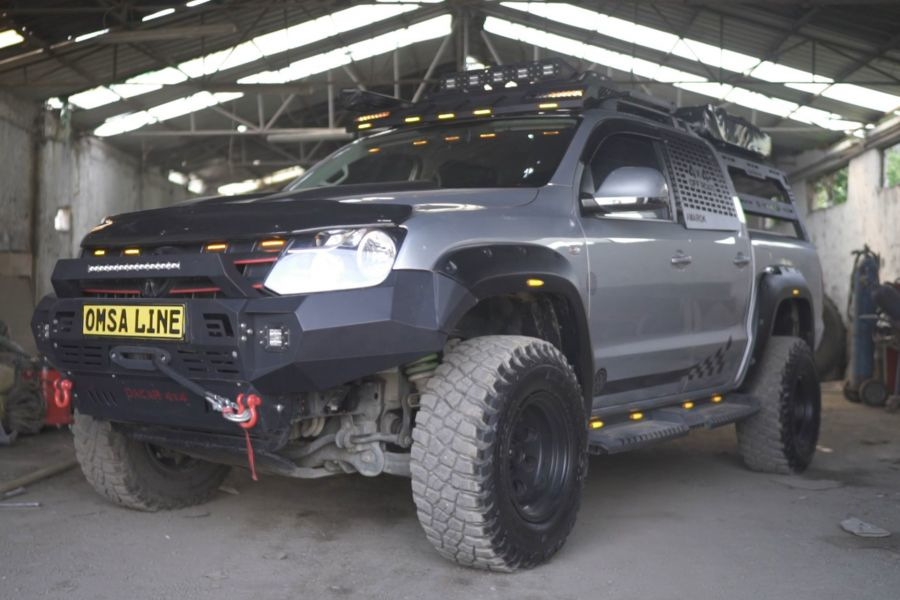 Накладка на край розширювача арки Dakar 2