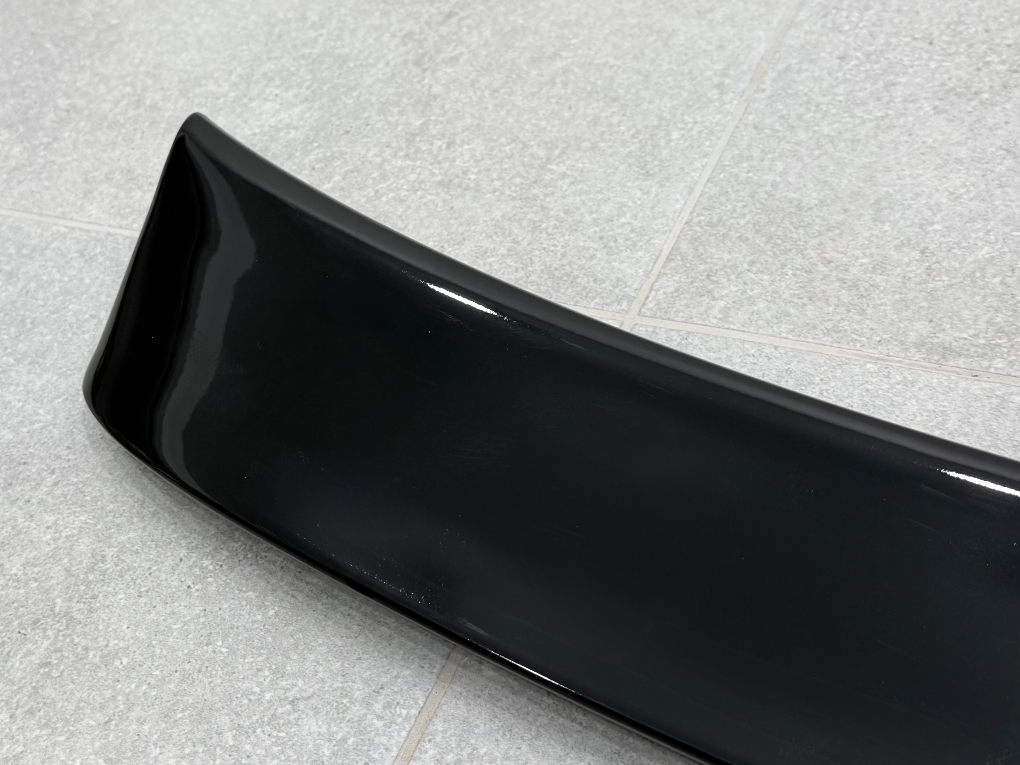 Козирок на скло Mercedes-Benz E class W211 2003-2009 ABS пластик, колір чорний глянець 6