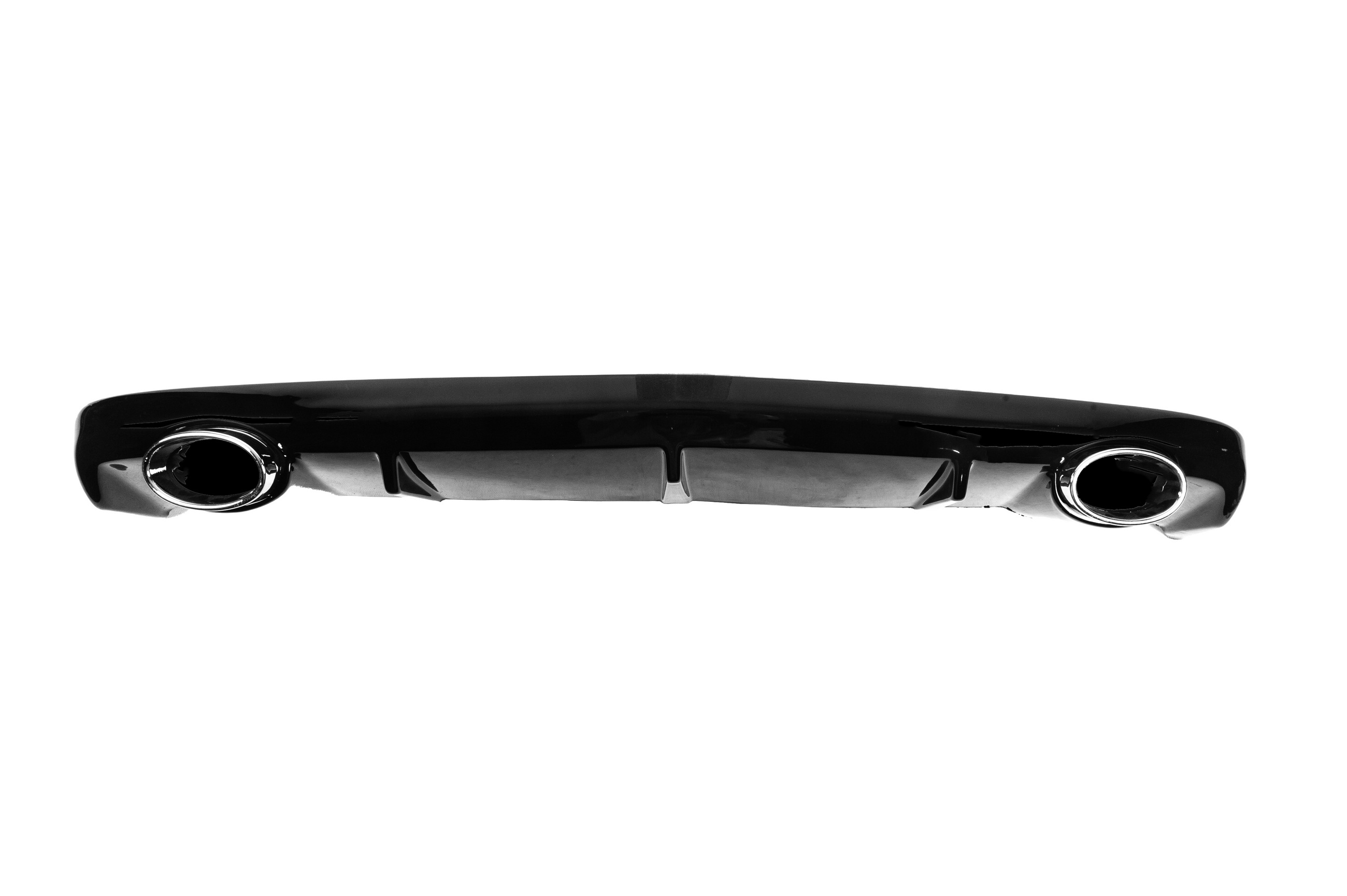 Задній дифузор V-1 (SD, чорний глянець) 6