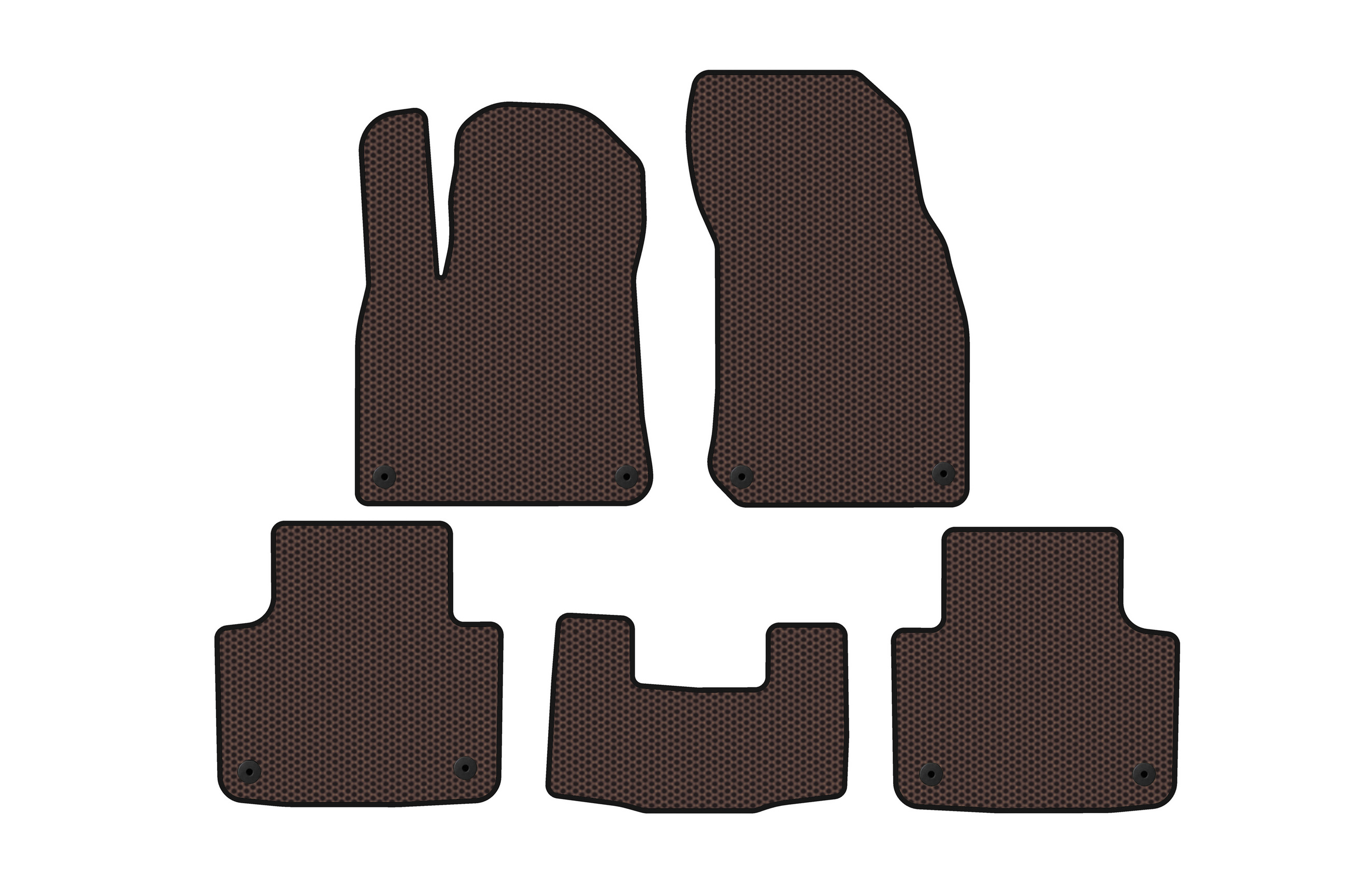 Гумові килимки Carsuit (Коричневий)