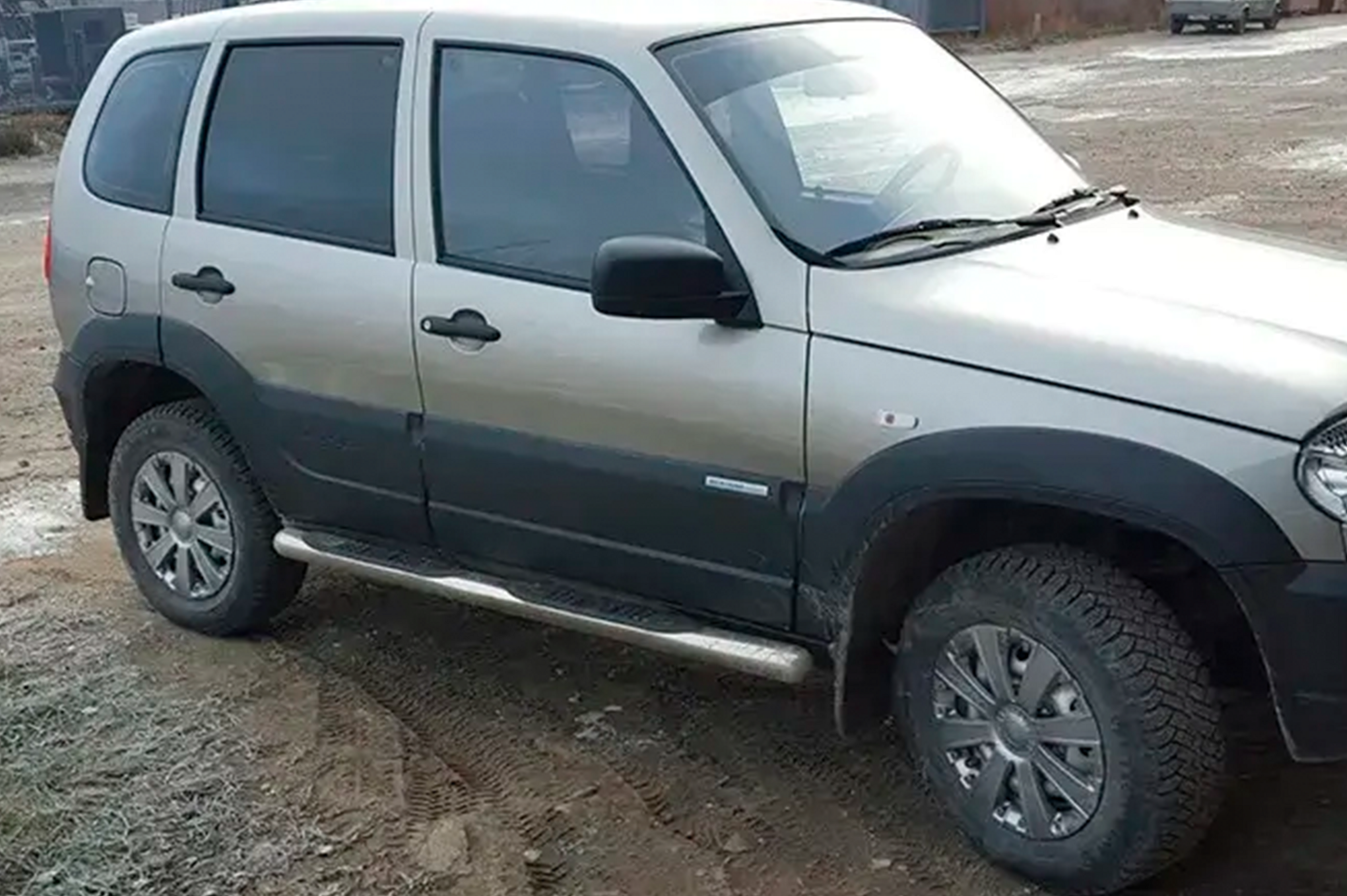 Бічні труби (2 шт, нерж) 2
