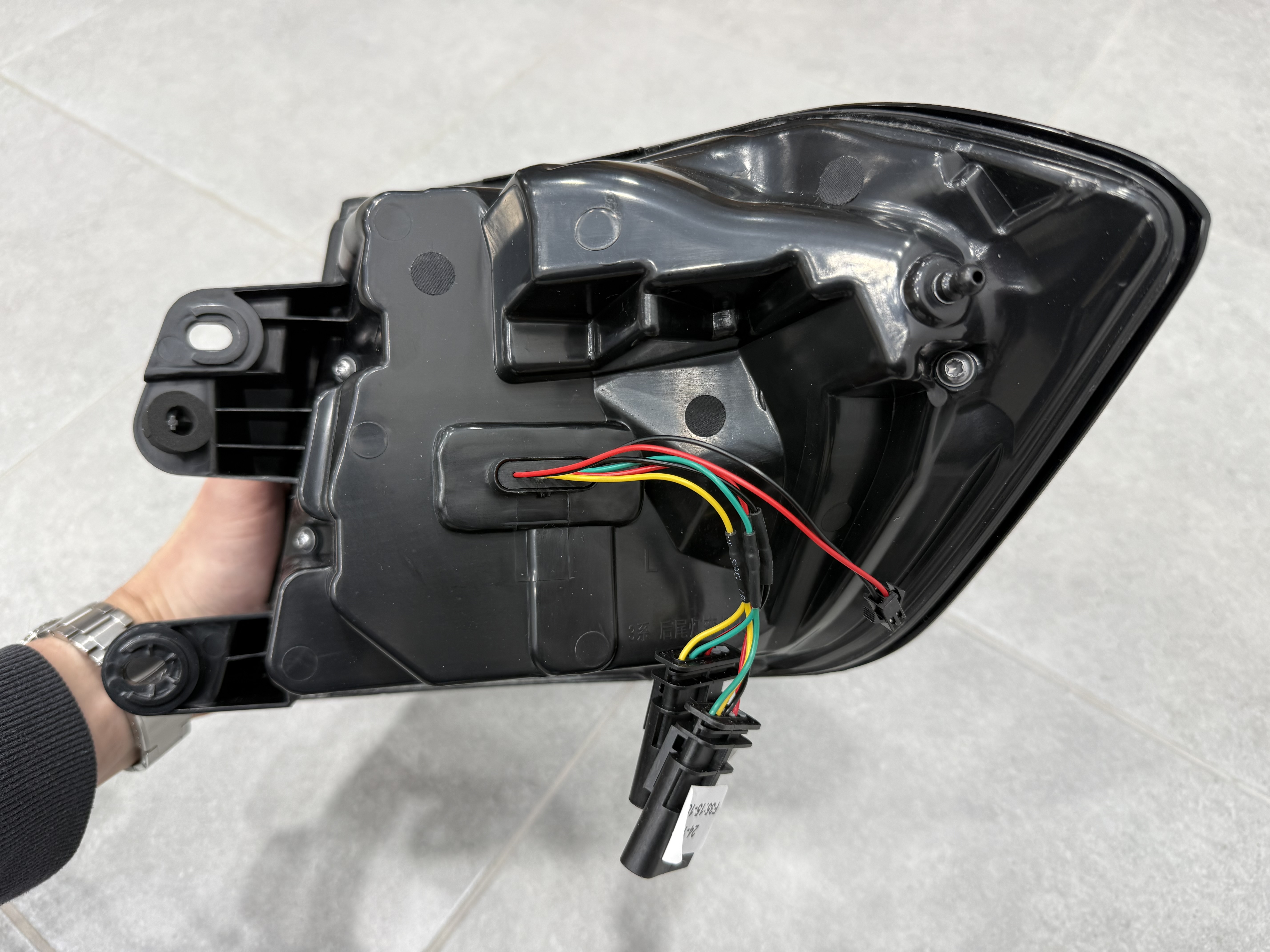Задні LED ліхтарі стиль G30 для BMW 3 series F30 2012-2018 димчасті, комплект 4шт. 5