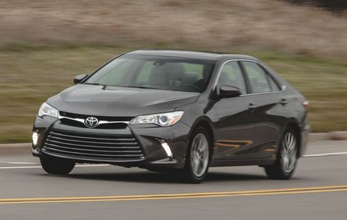 DRL ходові вогні + покажчик повороту в бампері Toyota Camry USA 55/60 14-17 (комплект 2 шт.) 2