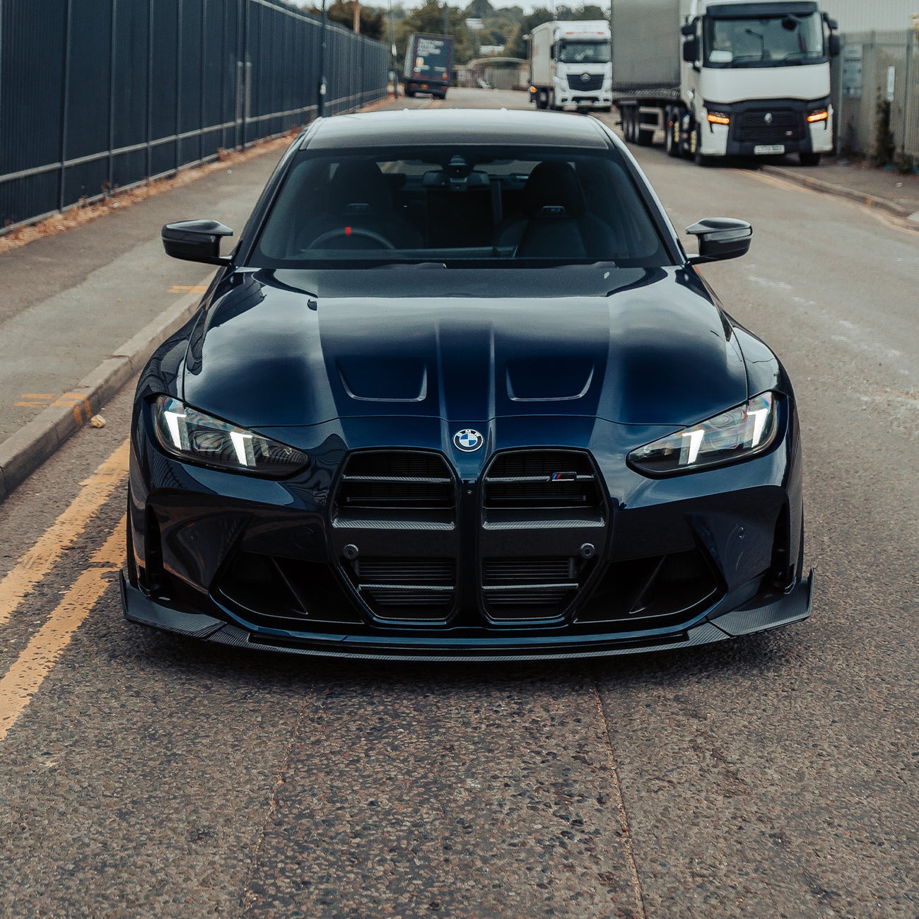 Губа (Карбон) V3 на BMW M3 G80 / G81 2021-2026 року 4