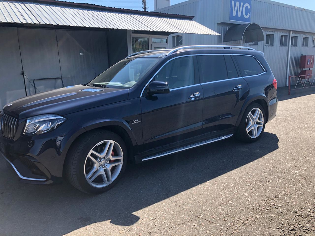 Комплект обвісів з повним бампером AMG V1 (GLS63) 4