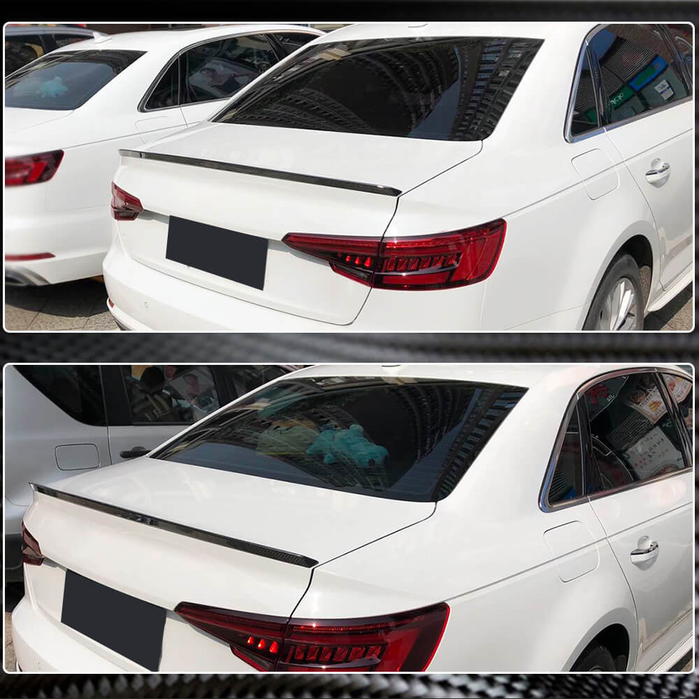 Спойлер V7 (для Sedan, Карбон) 5