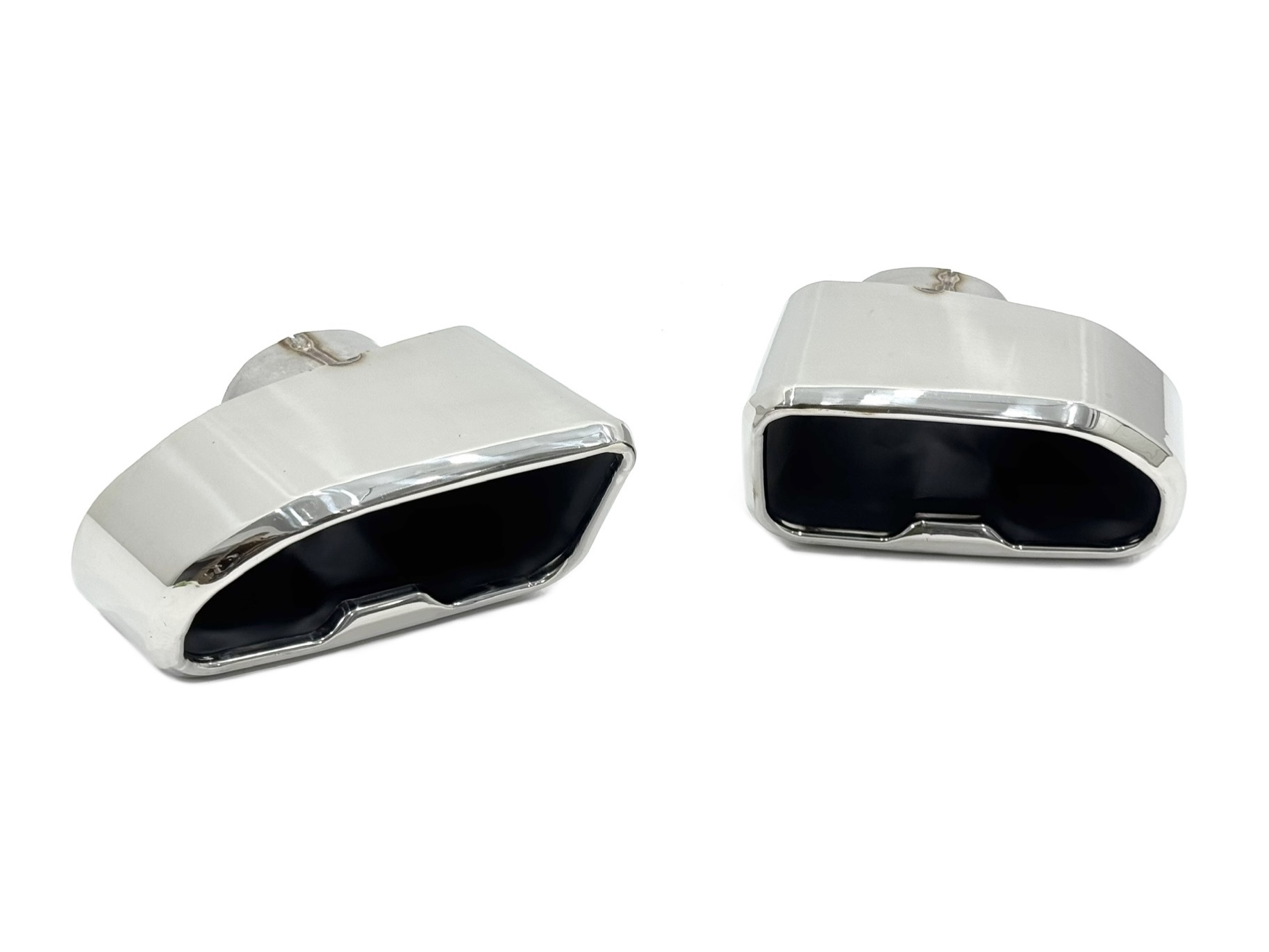 Насадки на вихлопні труби M Paket для BMW X3 G01 / X4 G02 2018-2021 хром
