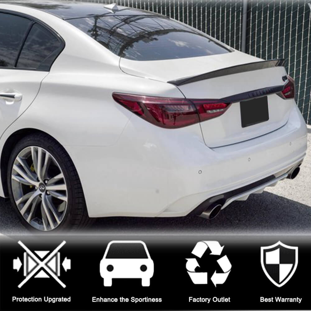 Спойлер V7 (для Q50, Карбон) 2