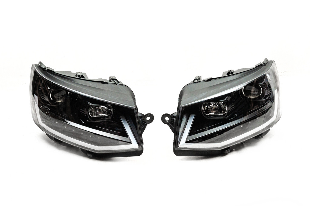 Передні фари з LED вогнями Black (2015-2019, 2 шт) 3