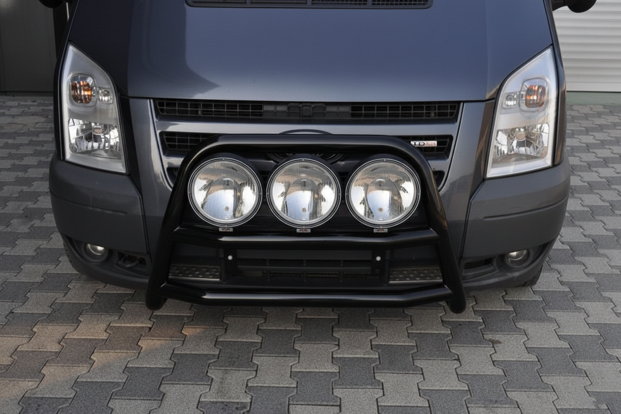 Кенгурятник WT018 Black (2006-2014, нерж.) 2