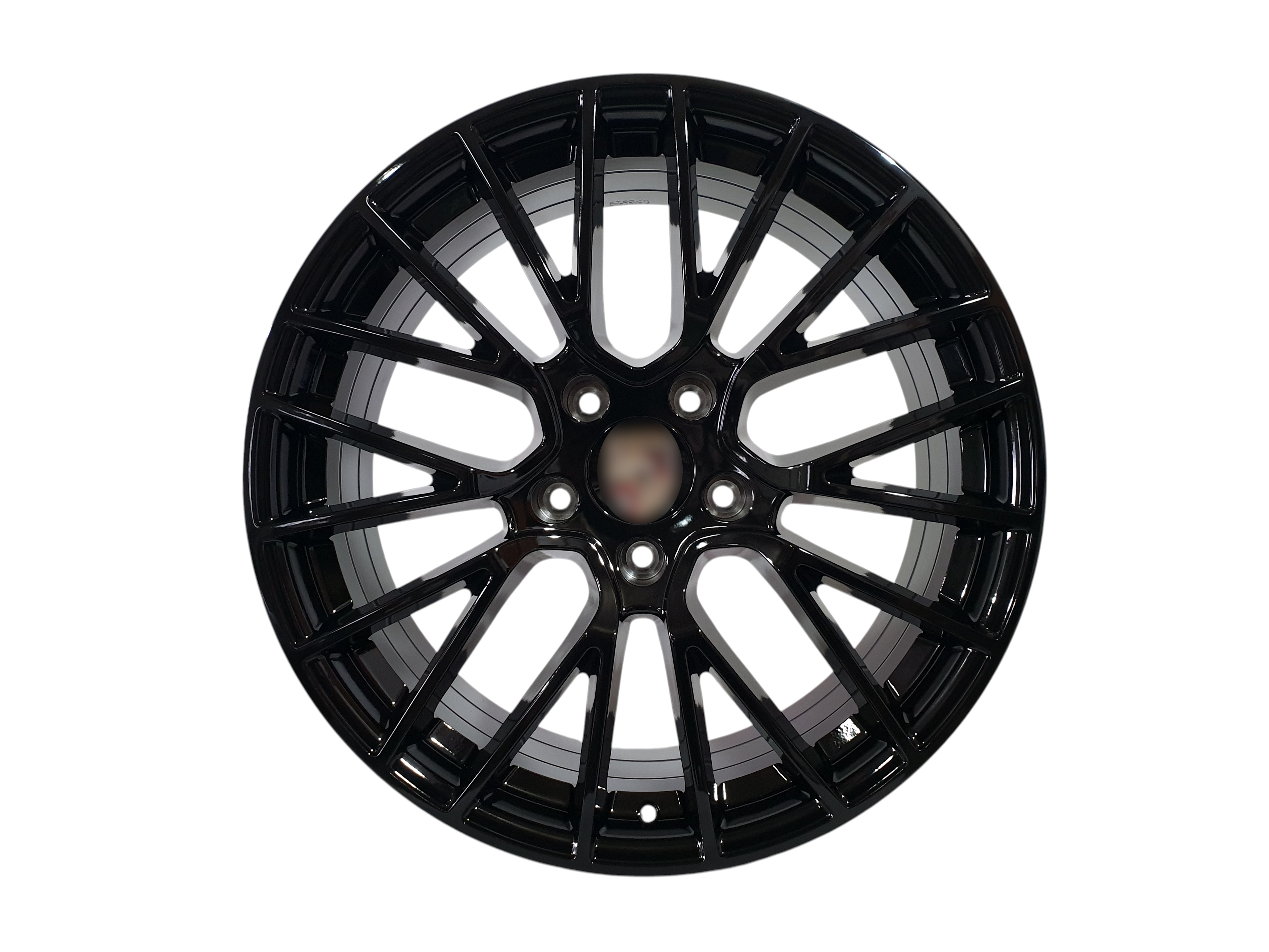 R20 Gloss Black Диски (різноширокі) на Porsche Cayenne 958 2010-2014 року