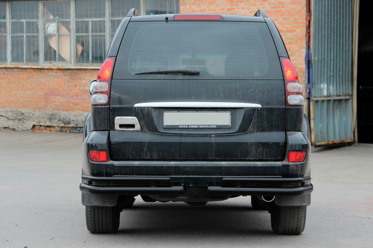 Задні подвійні куточки AK003-1 Black (2 шт., нерж) 2