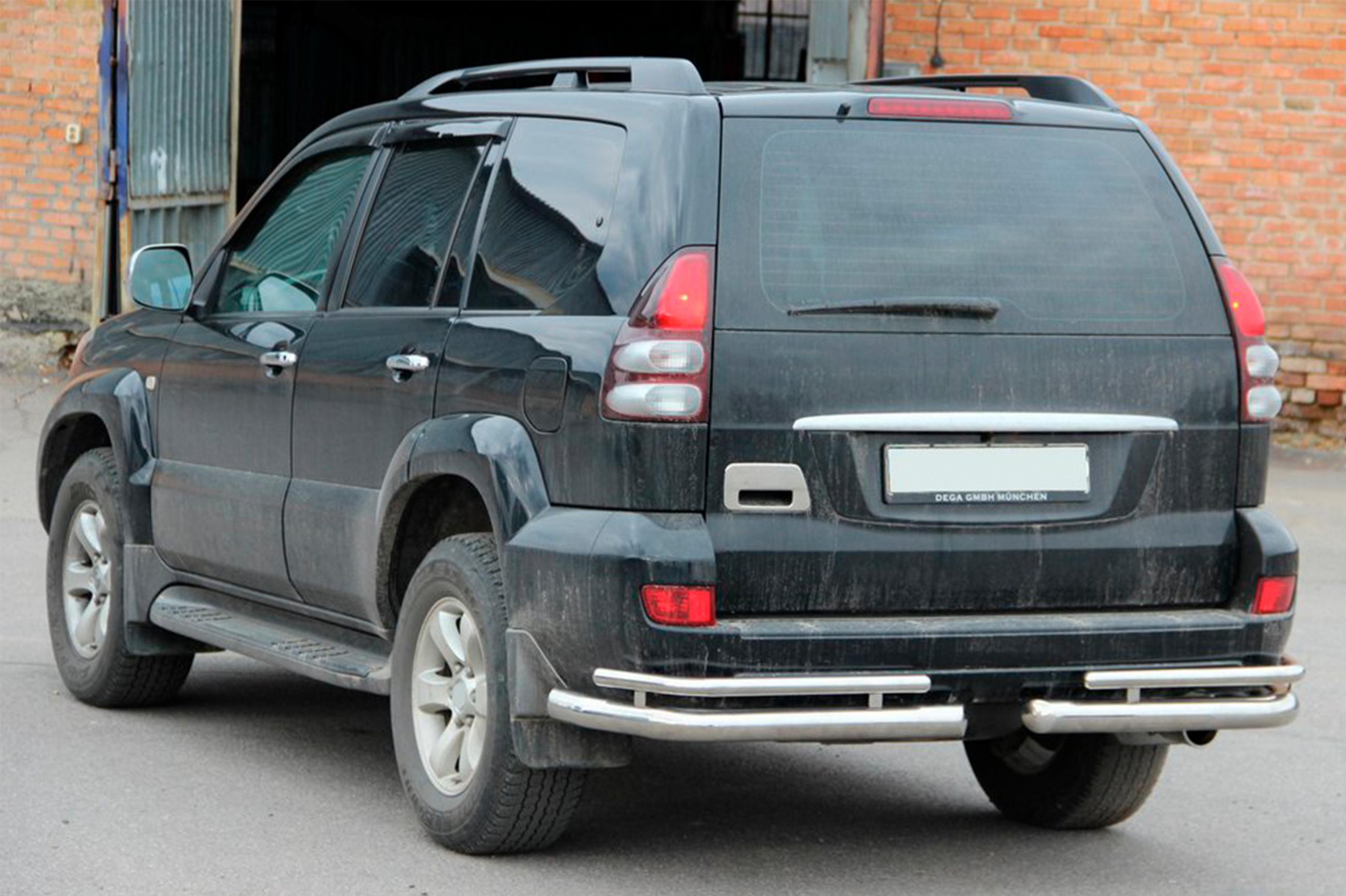 Задні подвійні куточки AK003-1 (2 шт., нерж)