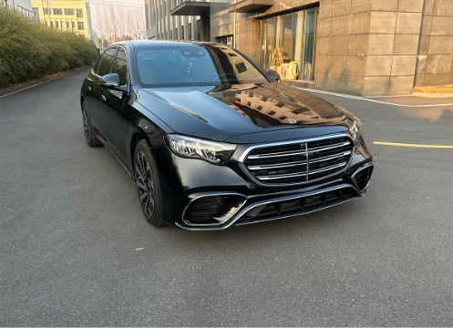 Передній бампер в стилі W223 AMG-Line 2