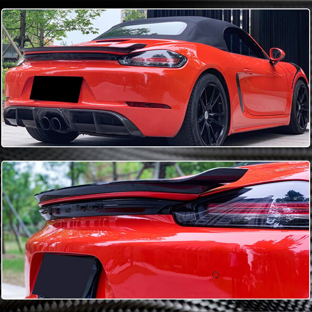 Спойлер V2 (для Boxster, Карбон) 4