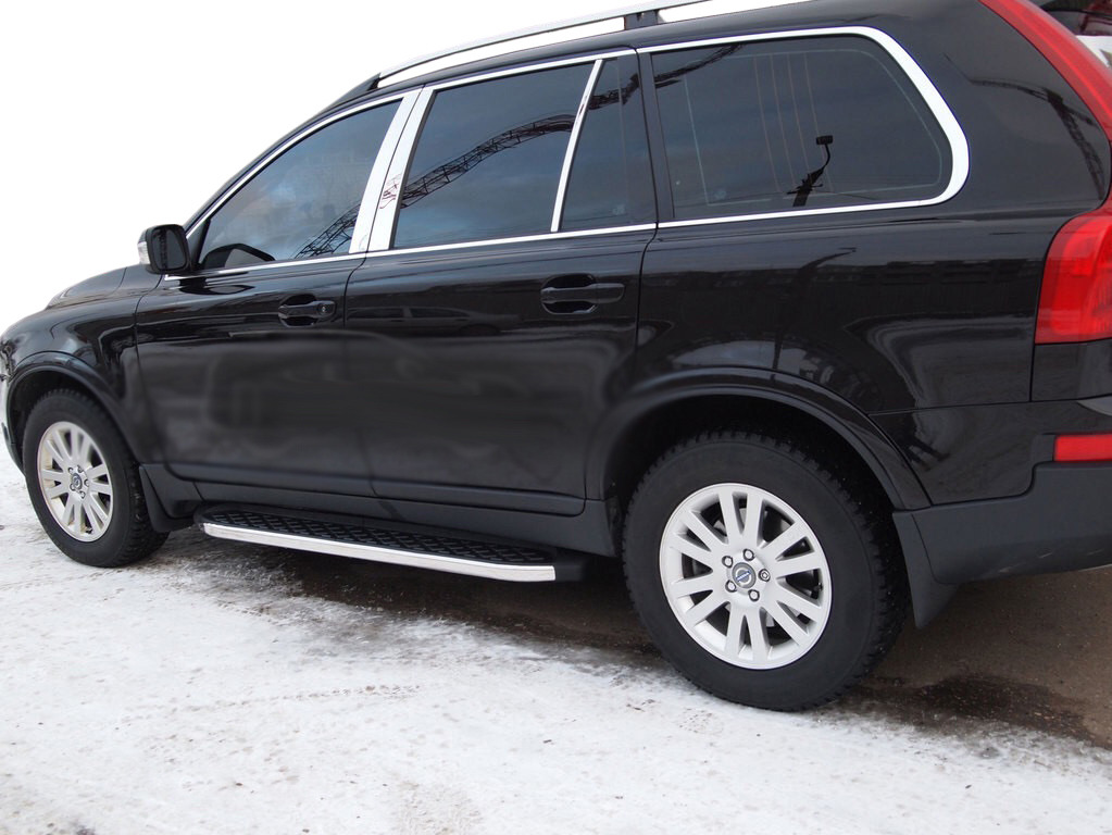 Бокові пороги BlackLine (2 шт., алюміній)