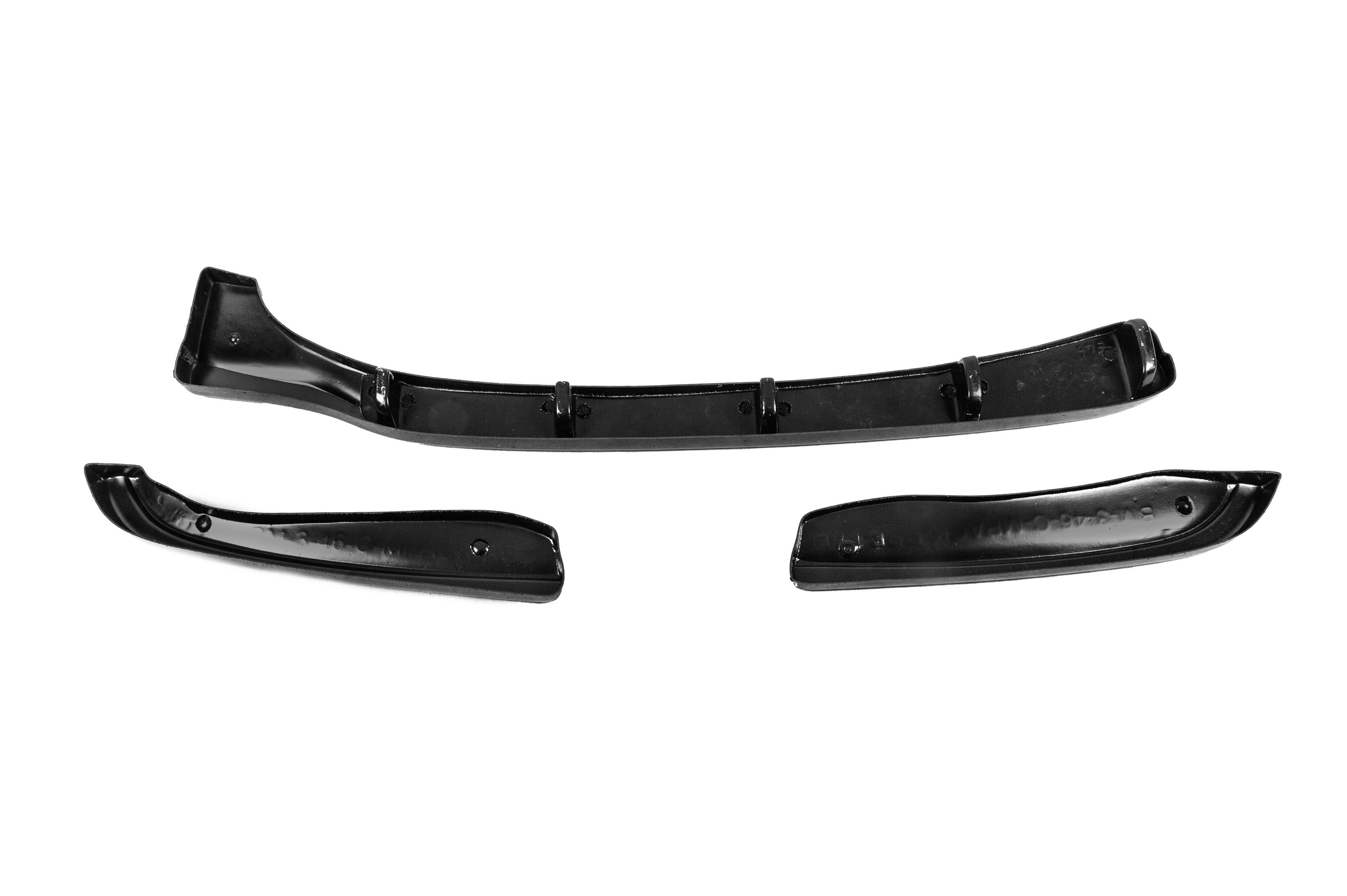 Задня Lip накладка (для M-Sport 2003-2006, чорний глянець) 4