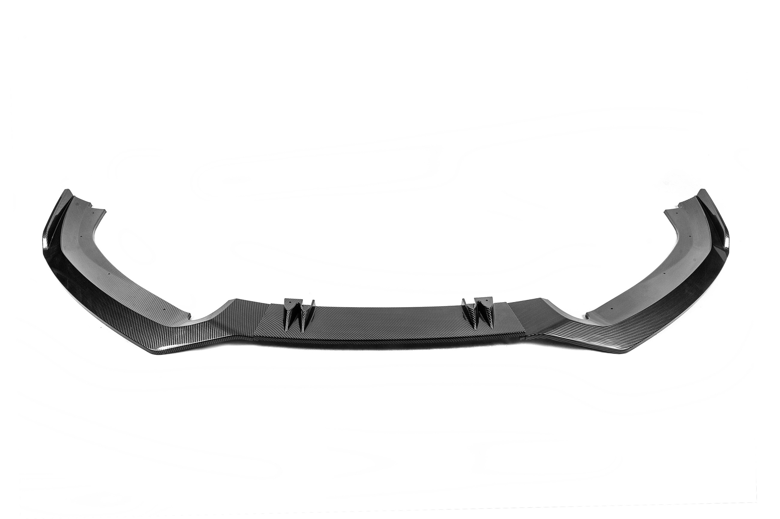 Передня Lip накладка RS-Style (під карбон, 2010-2014) 2