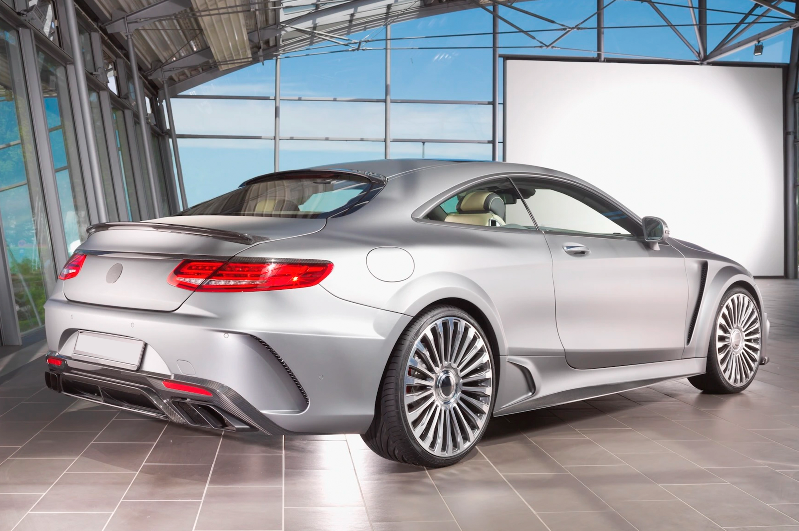Комплект обвісів MNSR Carbon (для AMG-Line Coupe 2017-2020) 3