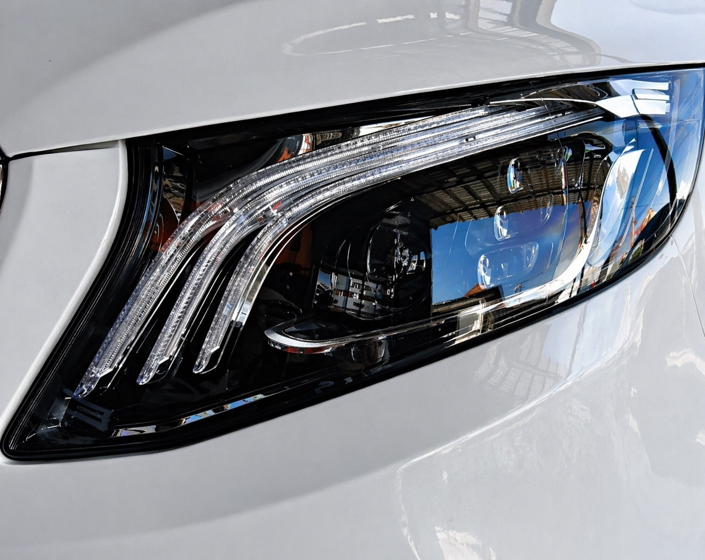 Передні фари Maybach-дизайн LED (для Vito, 2 шт) 2