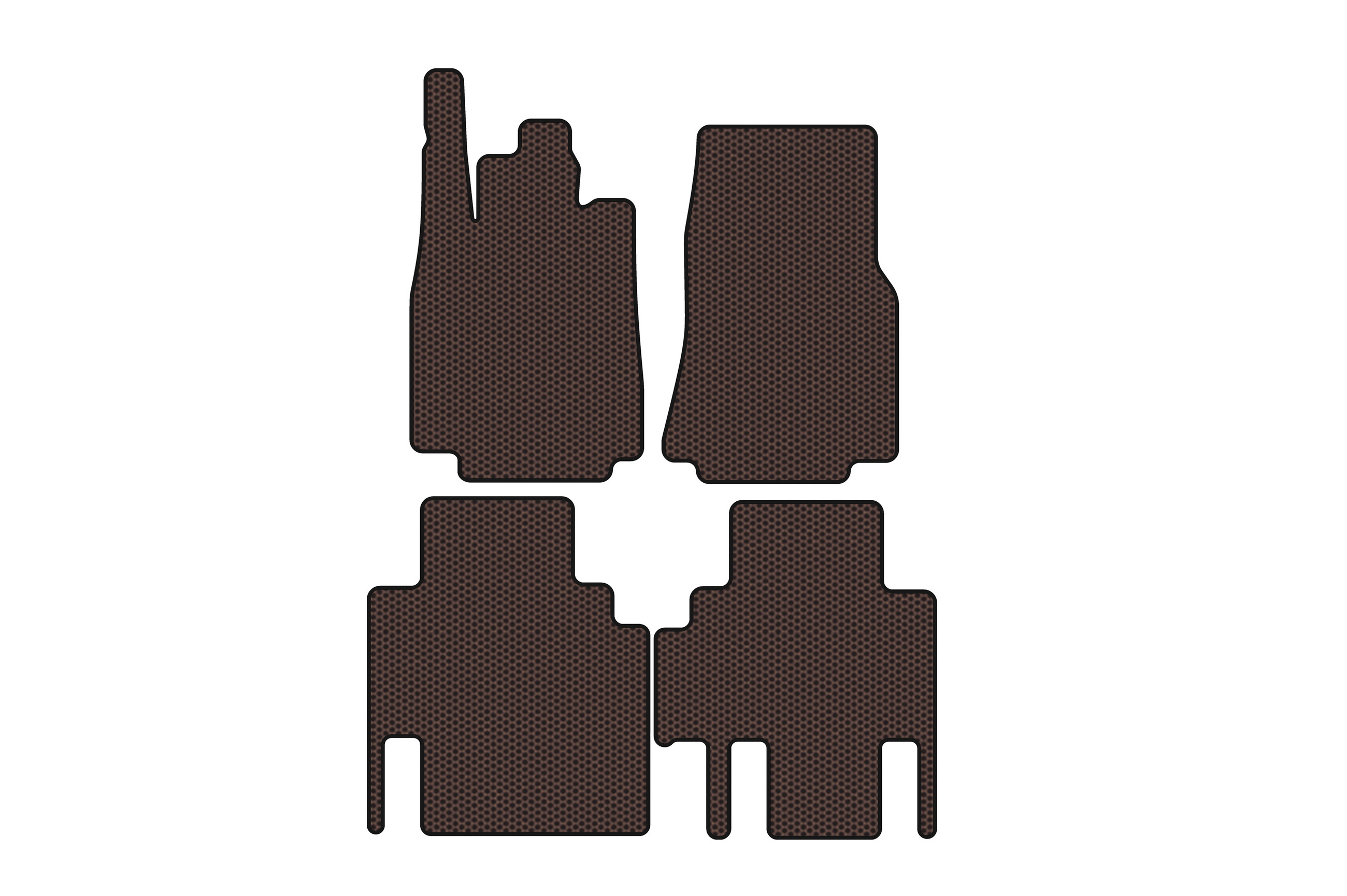 Гумові килимки Carsuit (Коричневий)