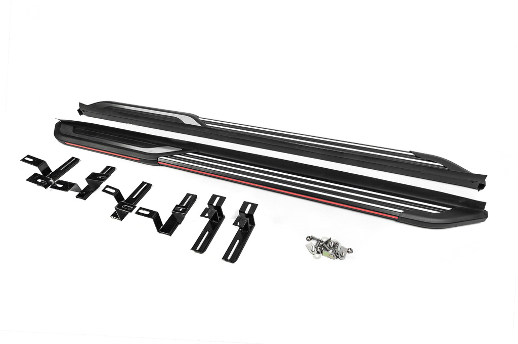 Бокові пороги OEM (2 шт., Алюміній)