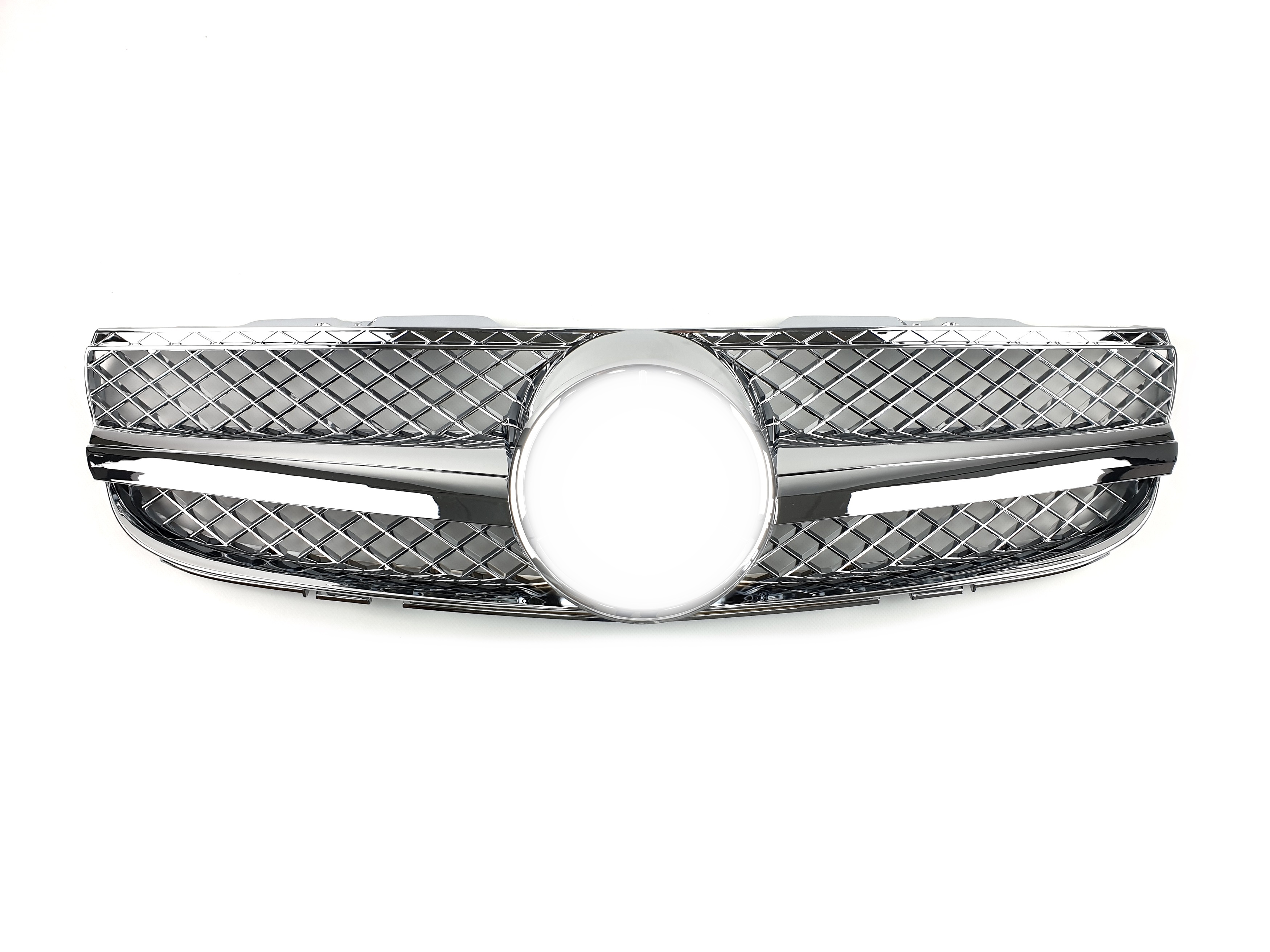 Решітка радіатора Chrome SL на Mercedes-Benz SL-Class R230 2006-2008 року