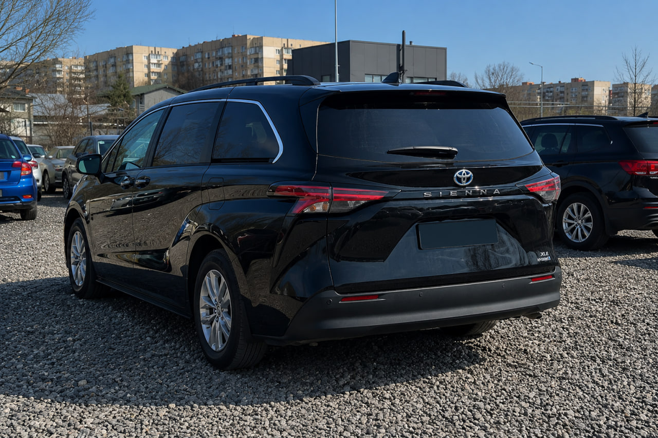 Інтегровані рейлінги чорні OEM (Алюміній) 2