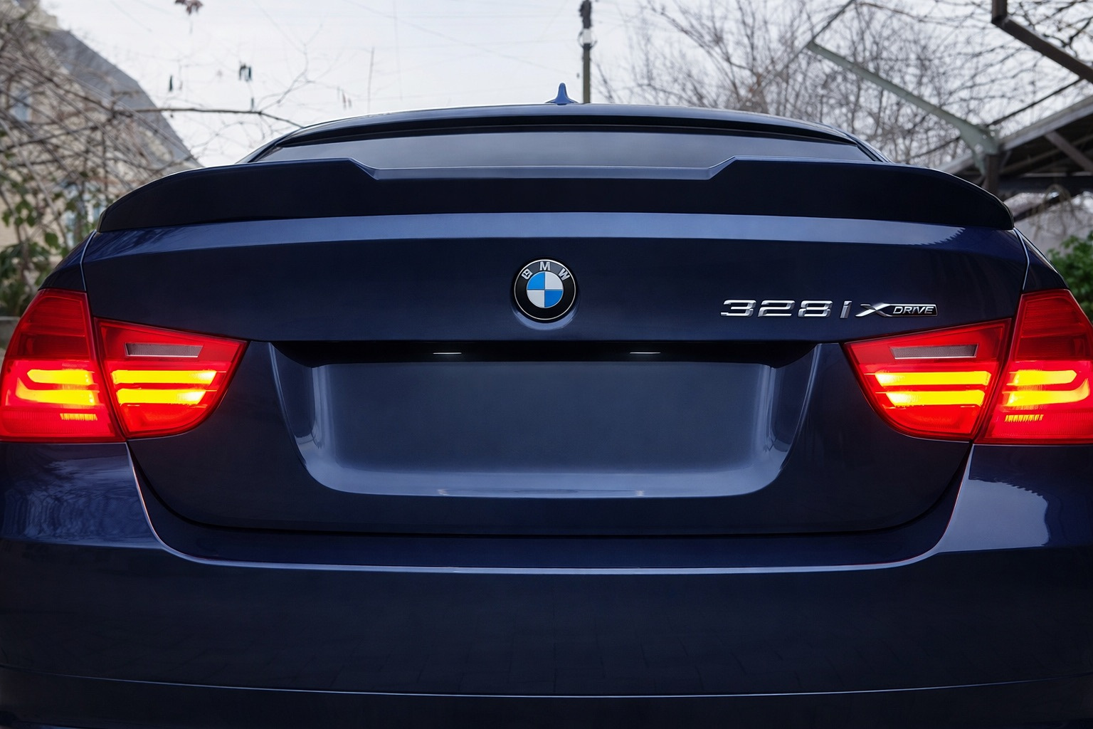 Спойлер PSM-Style (для E90, чорний глянець) 2