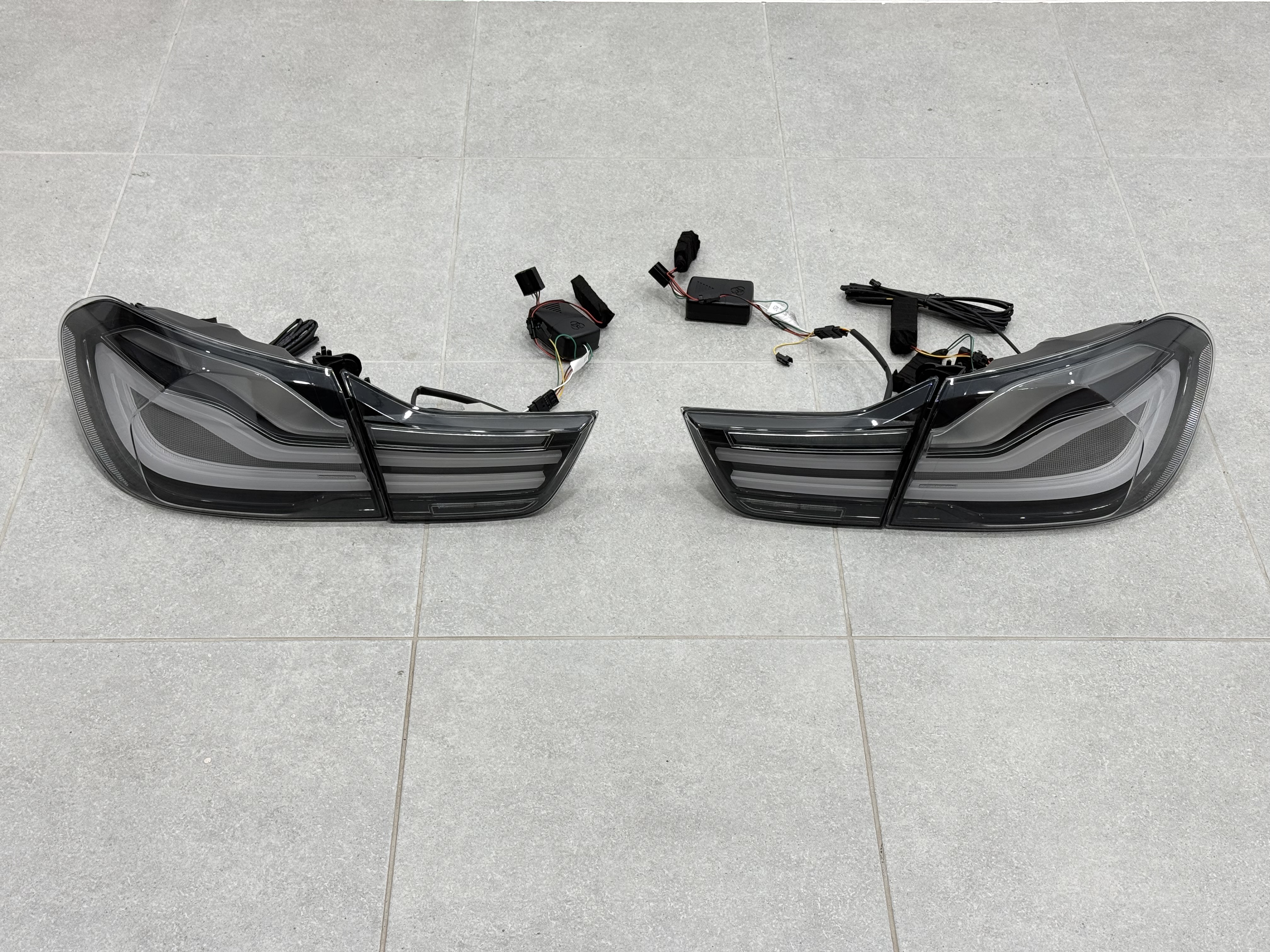 Задні димчасті LED ліхтарі рестайлінг для BMW 4 series F32 F33 F36 F82 F83 2013-2020 2