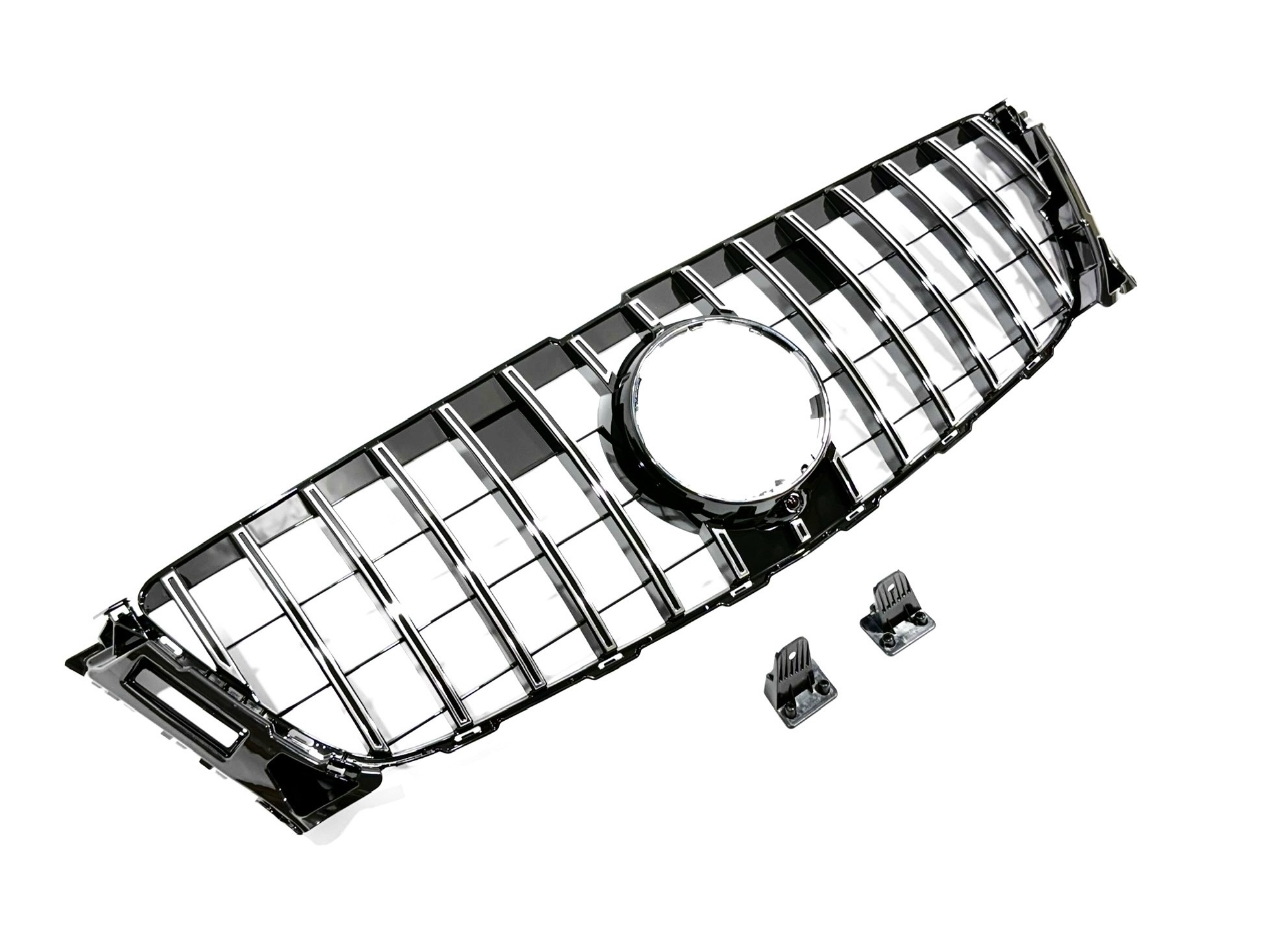 Решітка радіатора GT CROME Mercedes-Benz GL class X166 2012-2015 ЗВИЧАЙНИЙ НЕ AMG 3