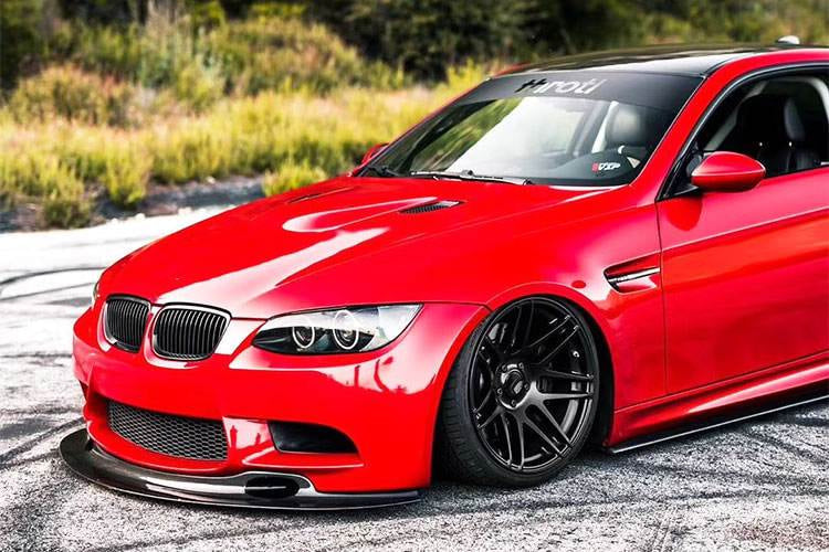 Накладка на передній бампер Lip GT4-Style (для M3, Карбон) 3