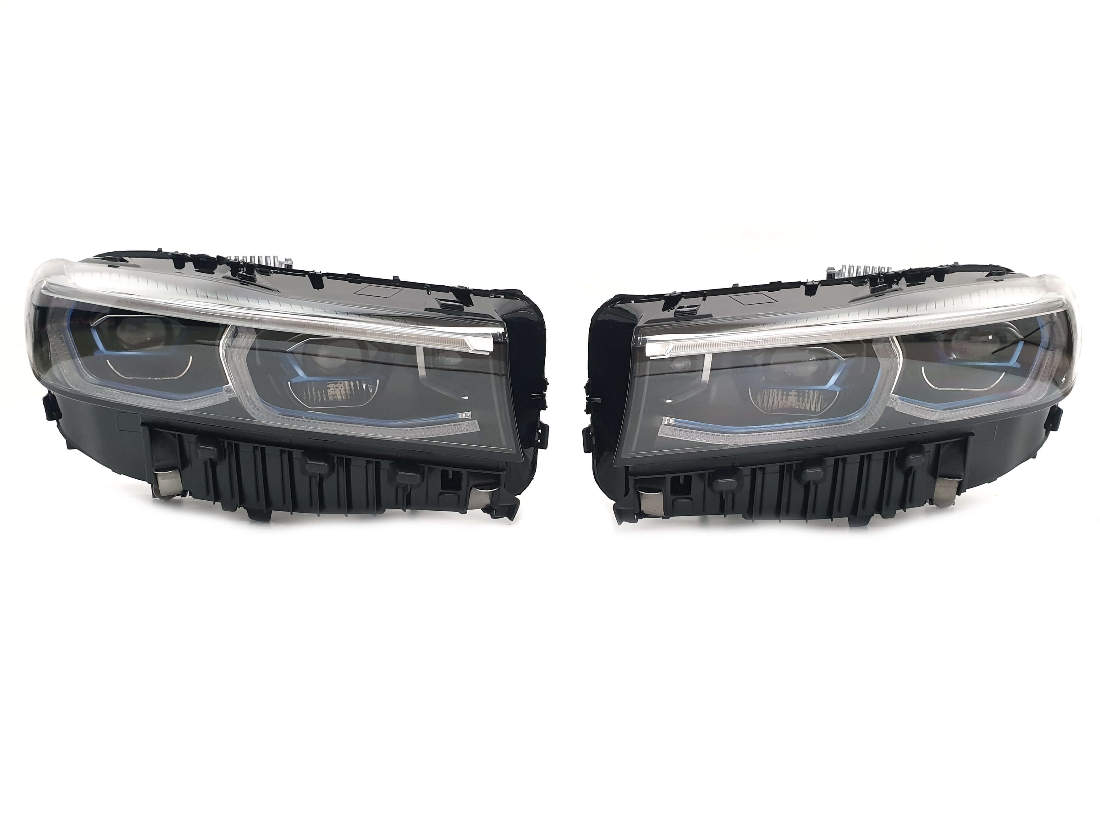 Передні фари (Full Led в стилі Laser) апгрейд в LCI на BMW 7 Series G11 / G12 2015-2019 року 2