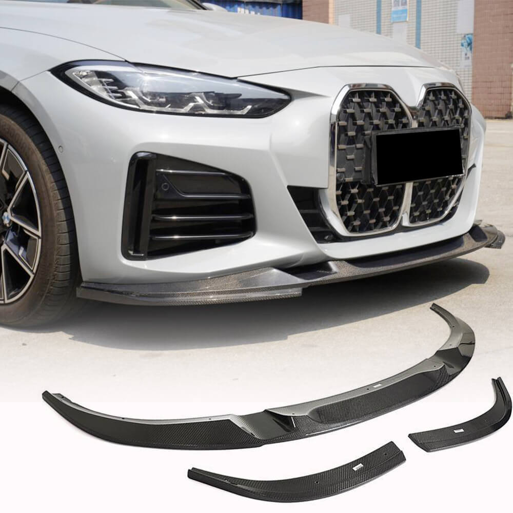 Накладка на передній бампер Lip V2 (для G26 M-Sport, Карбон)
