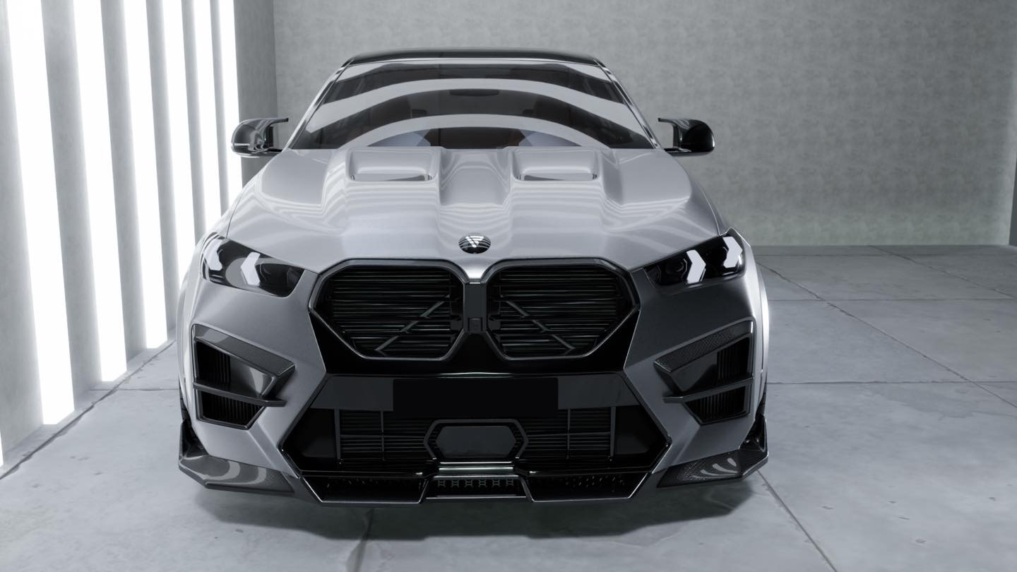 Комплект обвісів для X6M F96 LU-Design Carbon (2023+)