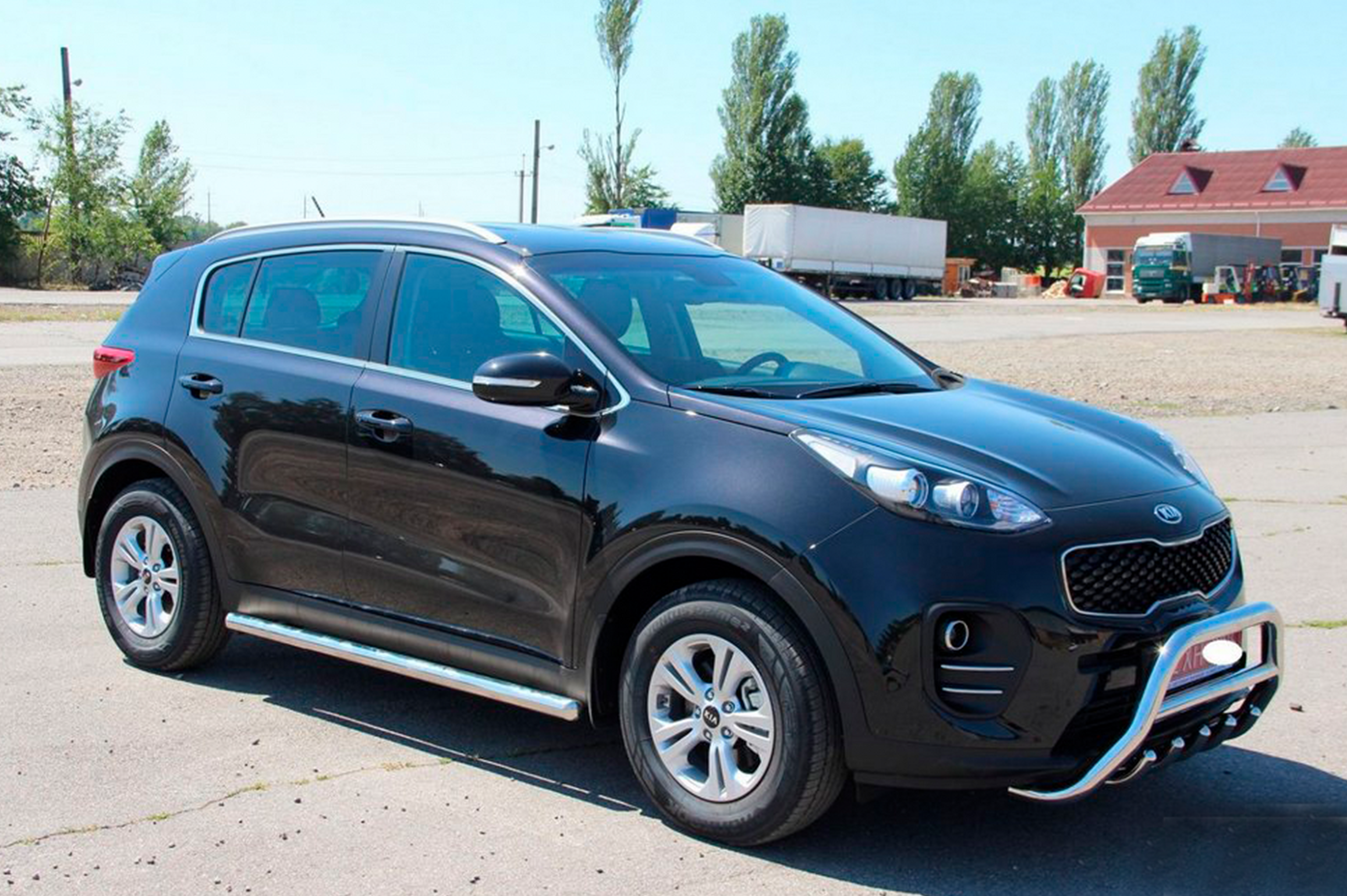 Бічні труби BB001 (2 шт., нерж) 4
