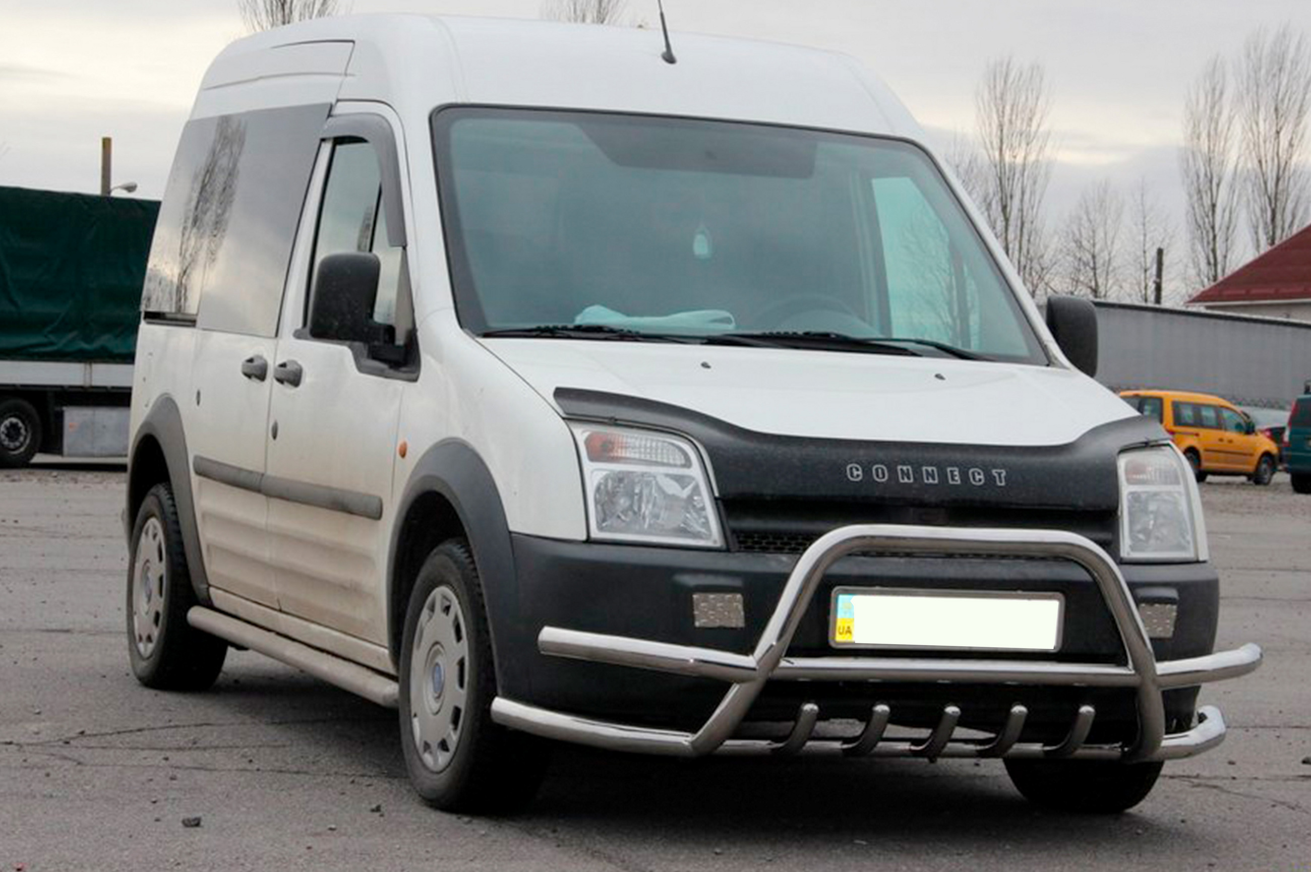 Кенгурятник з подвійними вусами WT004-Plus (нерж.) 3
