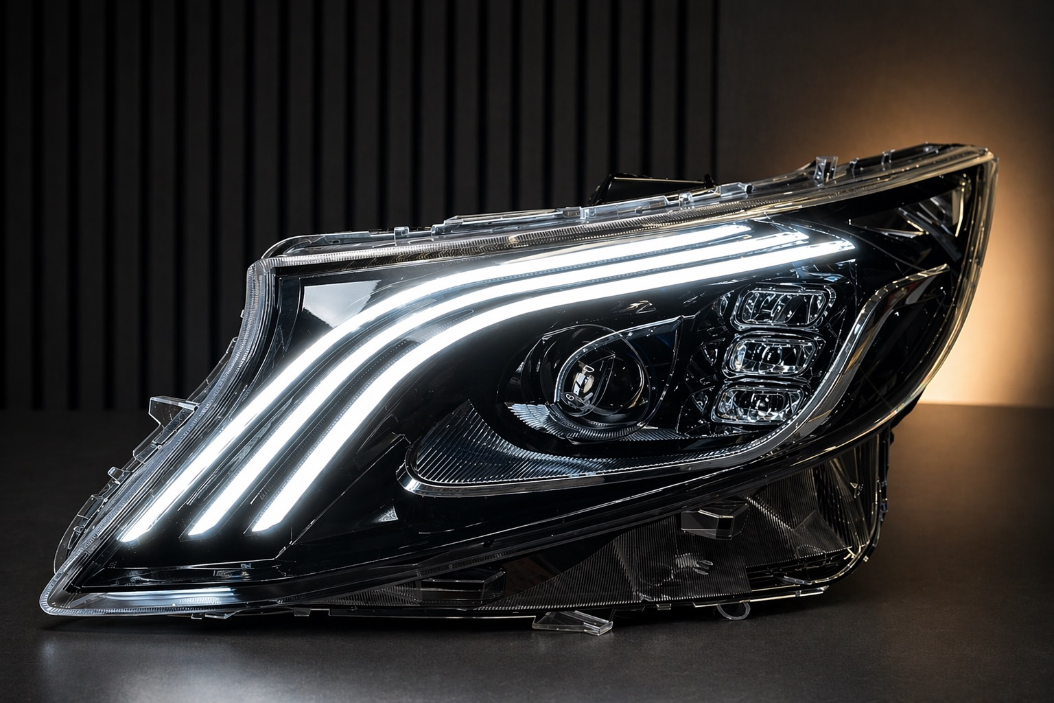 Передні фари Maybach-дизайн LED (для Vito, 2 шт)