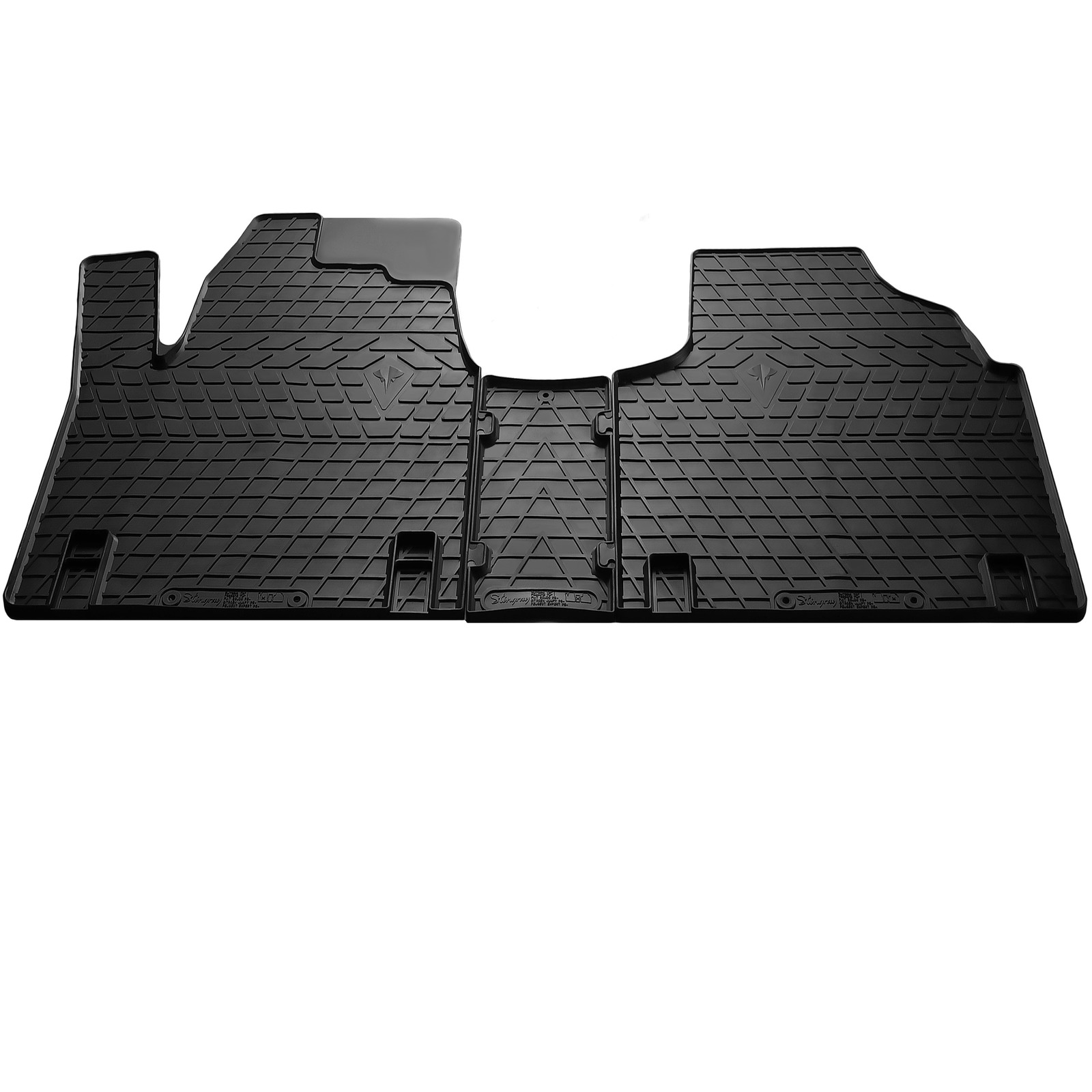 Гумові килимки (3 шт, Stingray) Premium, без запаху гуми