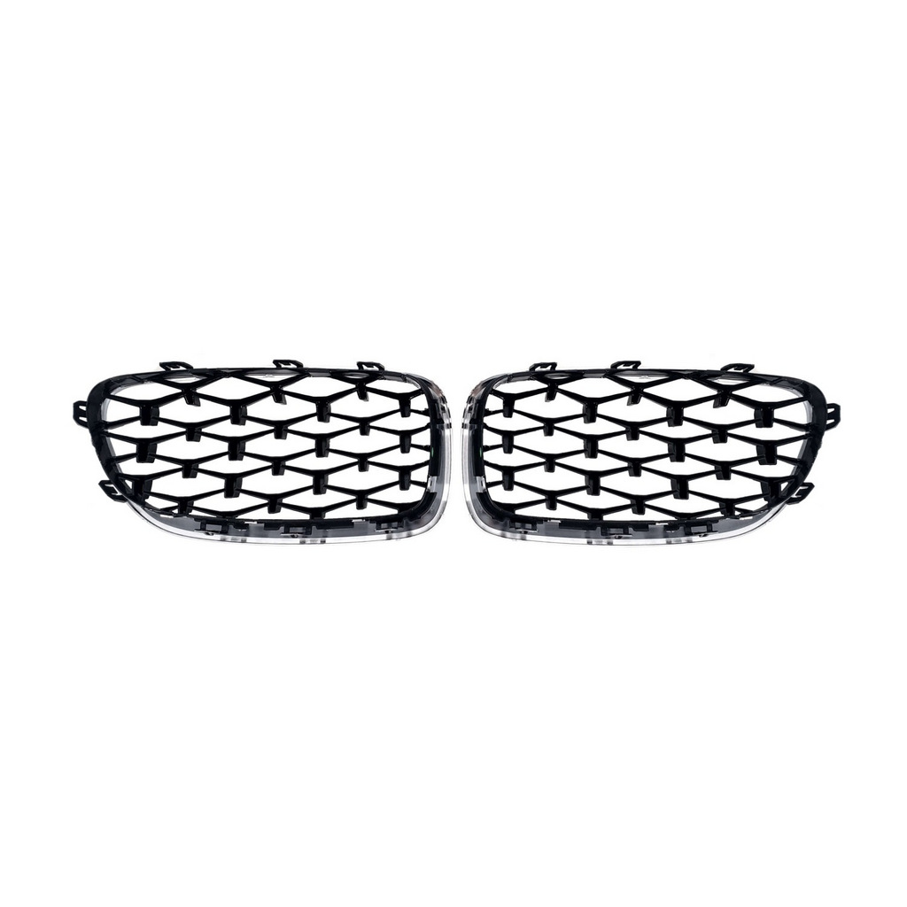 Ніздрі Diamond Black (хром окантовка) 5