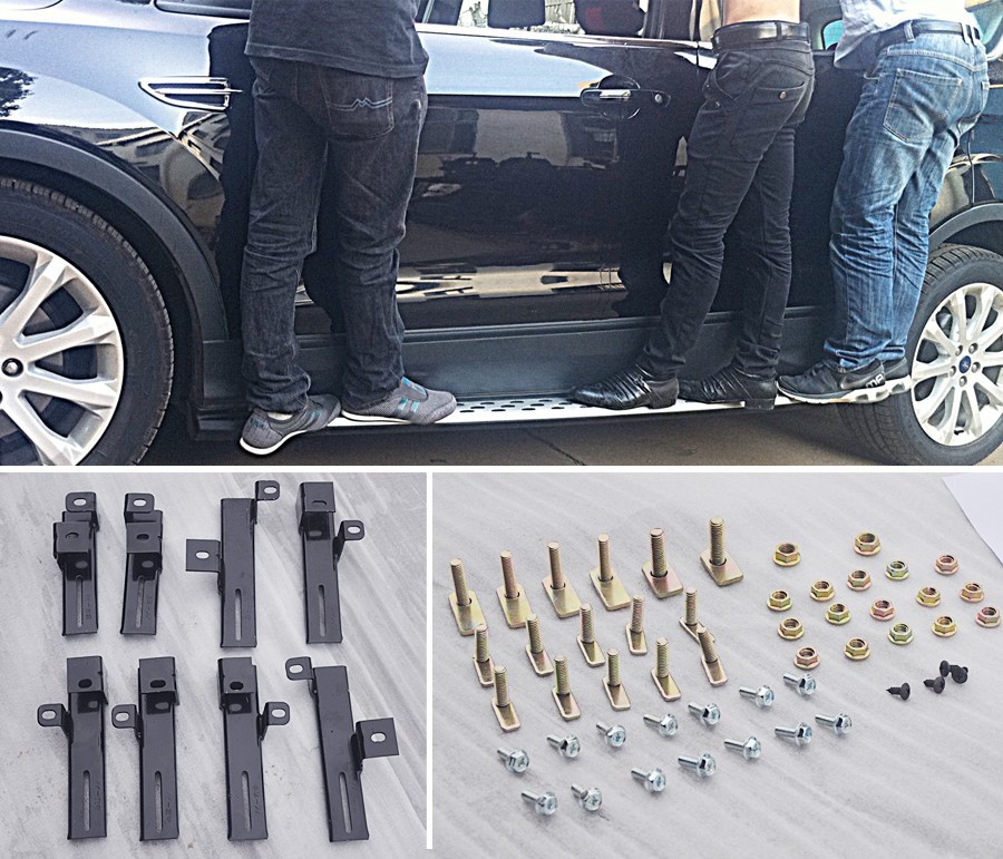 Бокові пороги OEM-V2 (2 шт., алюміній) 5