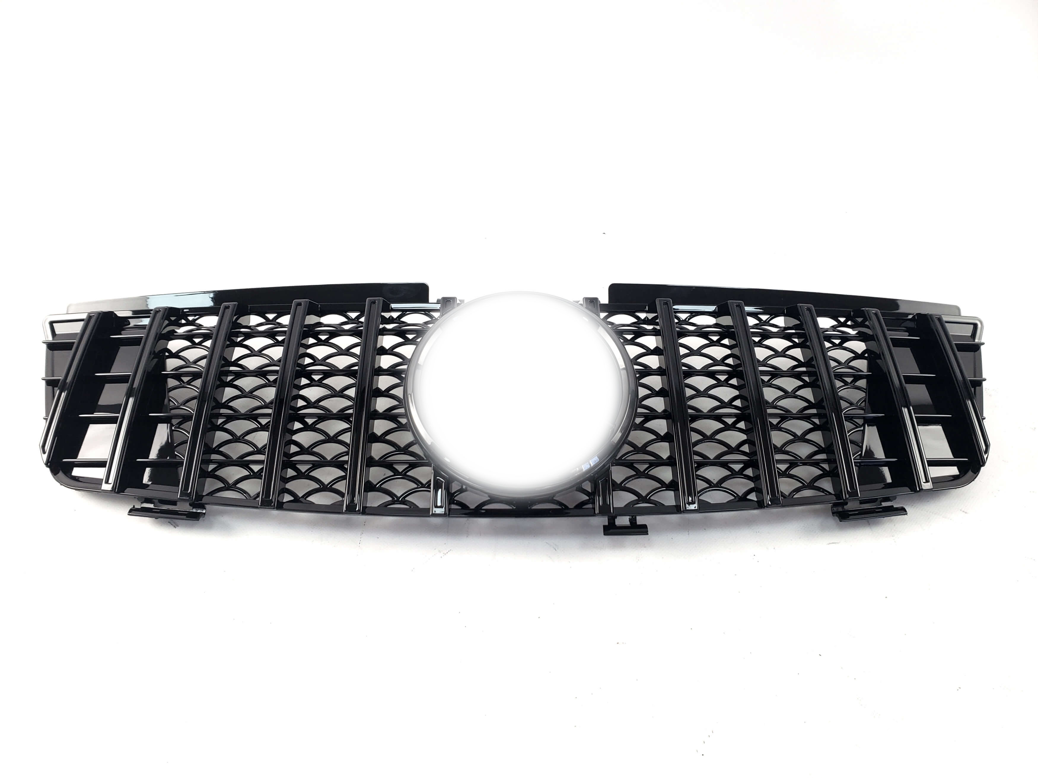 Решітка радіатора Full Black GT на Mercedes-Benz ML-Class W164 2005-2008 року 2