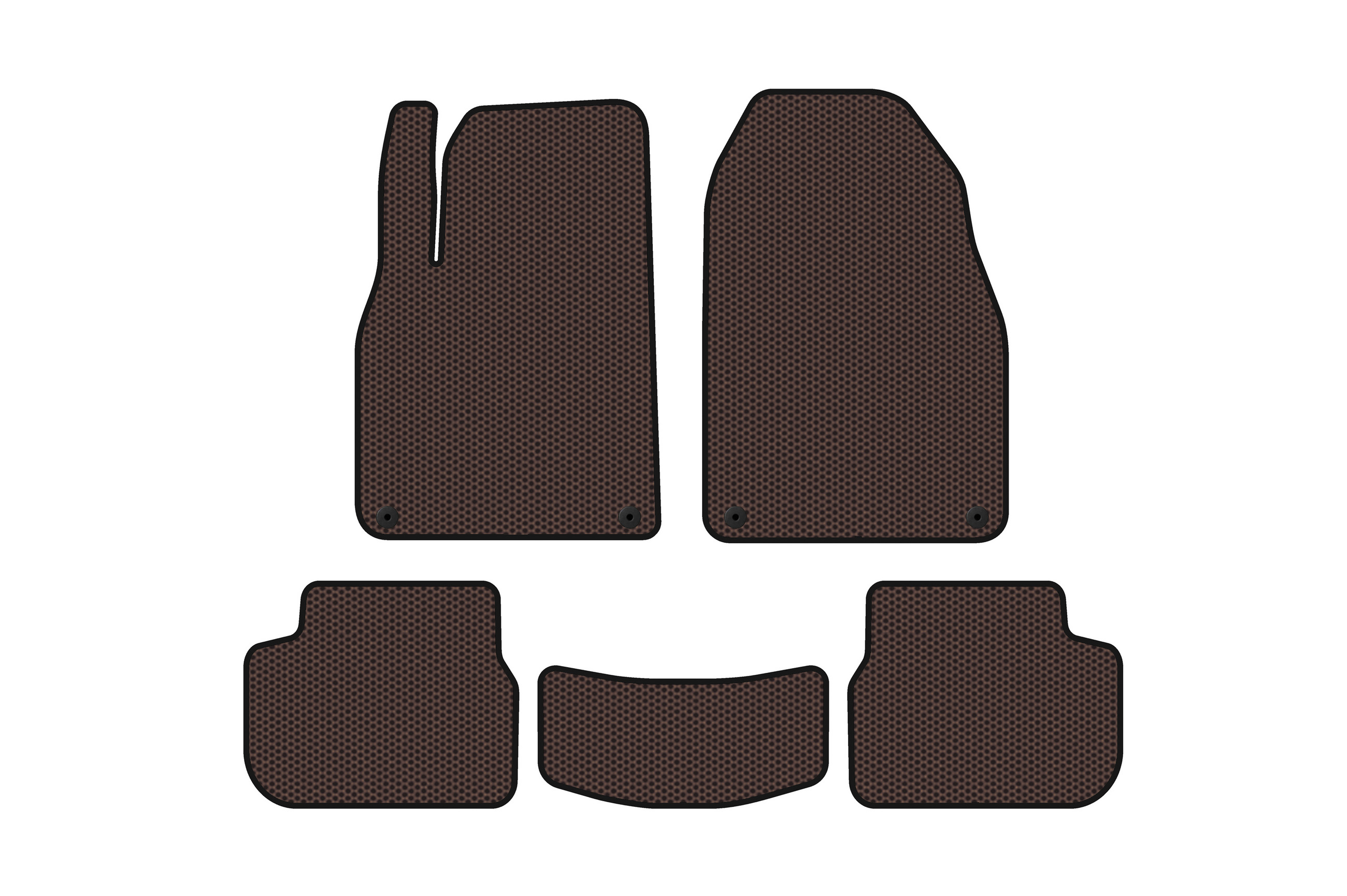 Гумові килимки Carsuit (Коричневий)