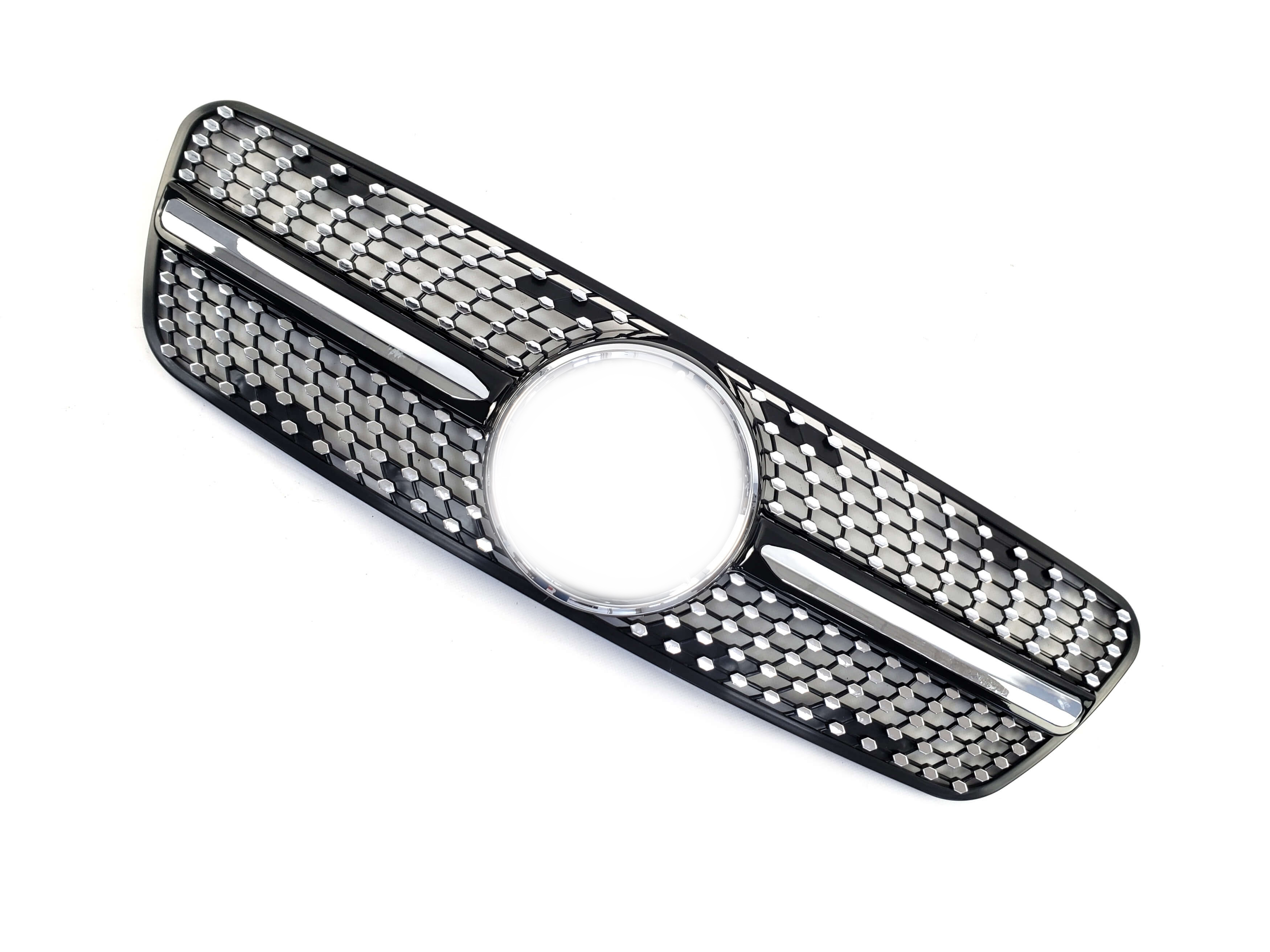 Решітка радіатора Black Diamond на Mercedes-Benz ML-Class W163 1997-2005 року 3