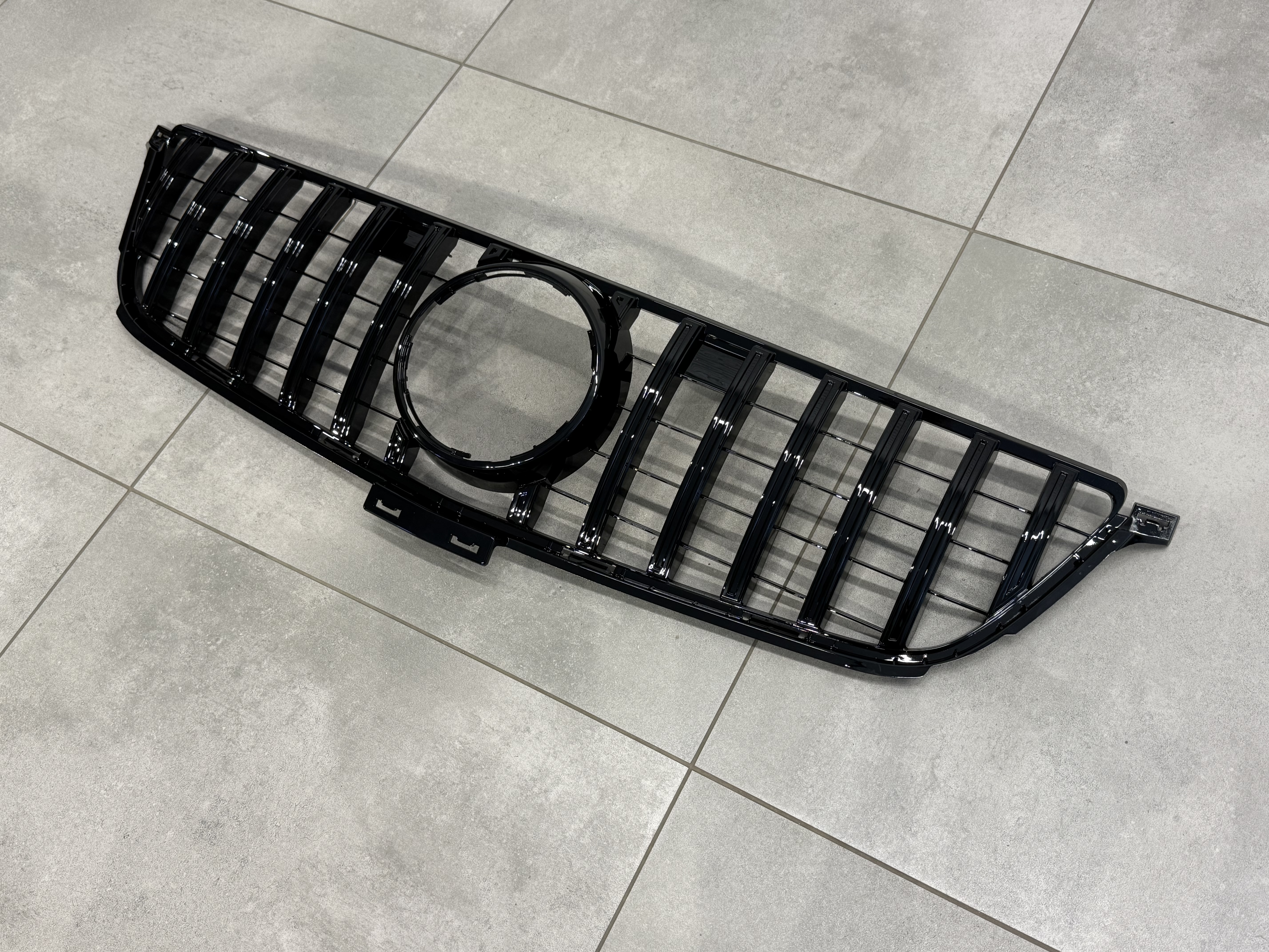 Решітка радіатора GT BLACK Mercedes ML-class W166 2012-2015 4
