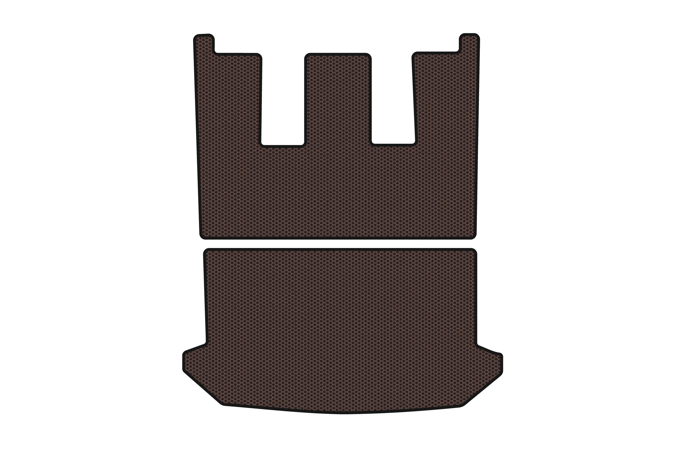 Гумовий килимок в багажник Carsuit V1 (Коричневий)
