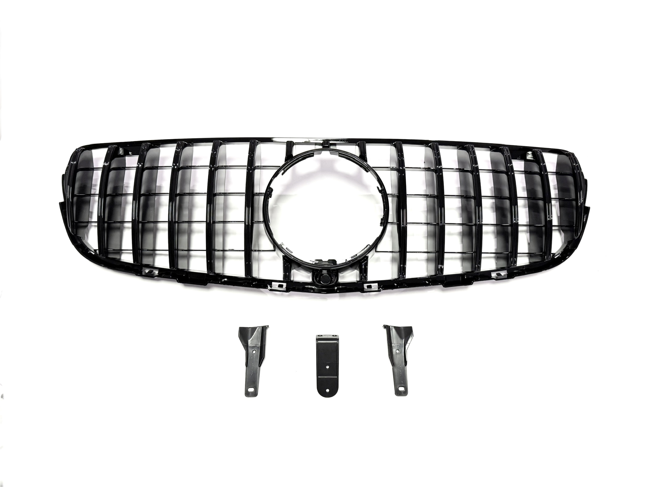 Решітка радіатора GT BLACK Mercedes GLC-Class X253 / C253 2015-2019 5