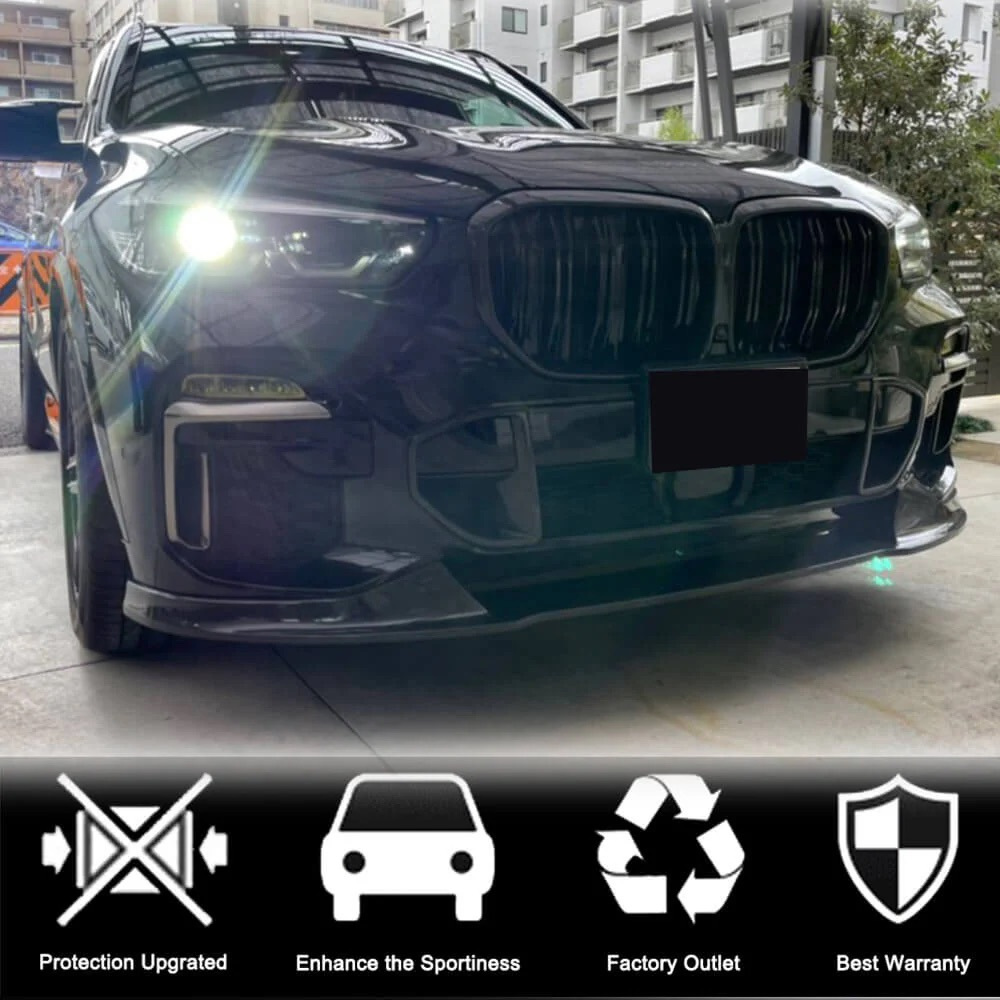 Карбонові вставки в передній бампер (для M-Sport, 2019-2022) 5