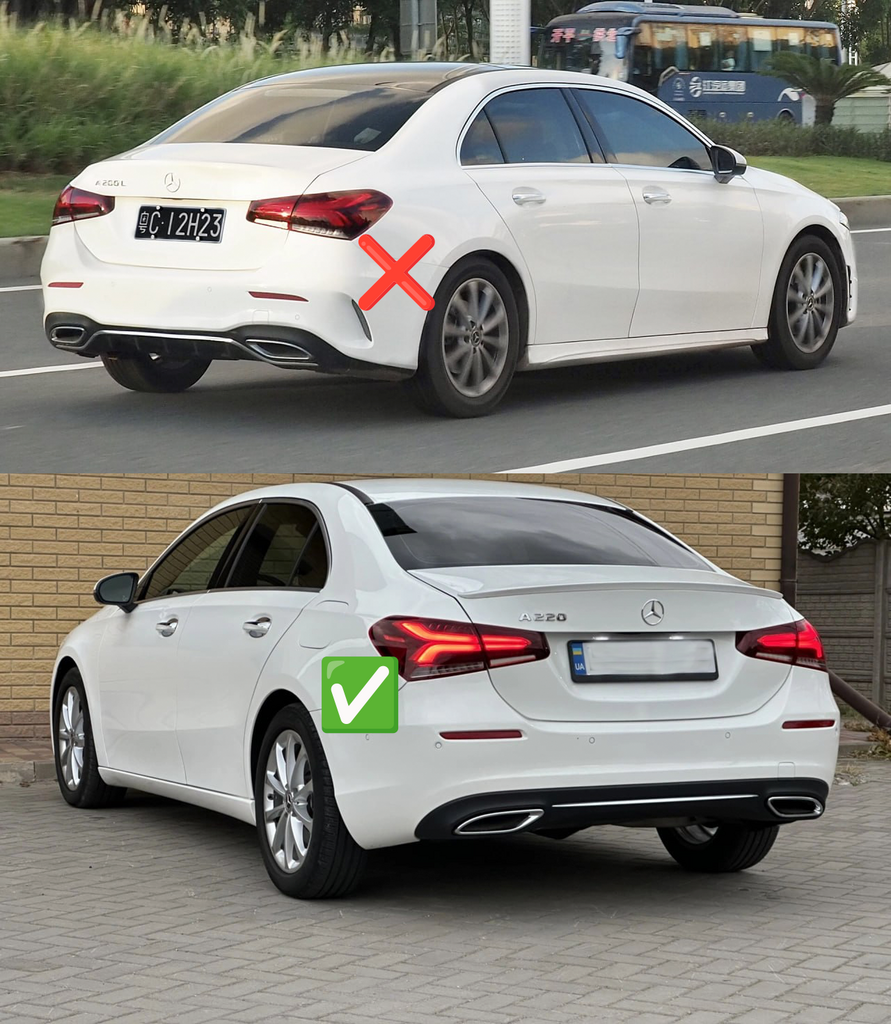 Бризковики Premium Sedan (для Base, 4 шт) 2