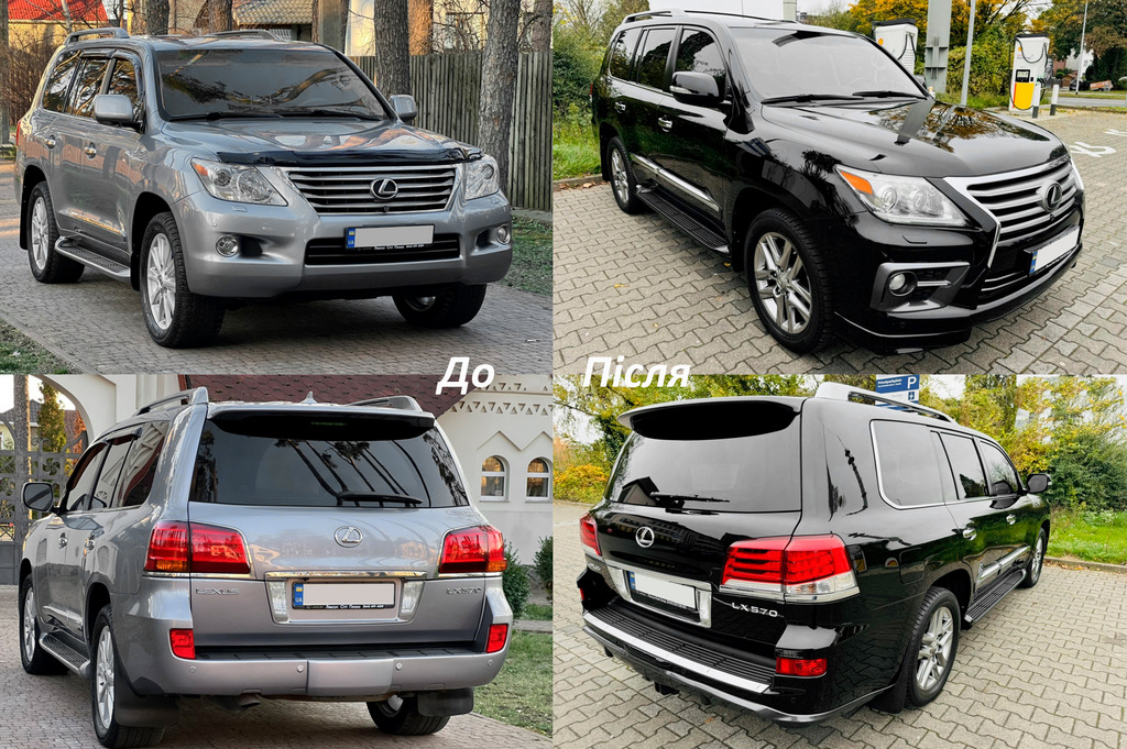 Комплект рестайлінгу авто 2008-2012 на 2012-2016 F-Sport 3